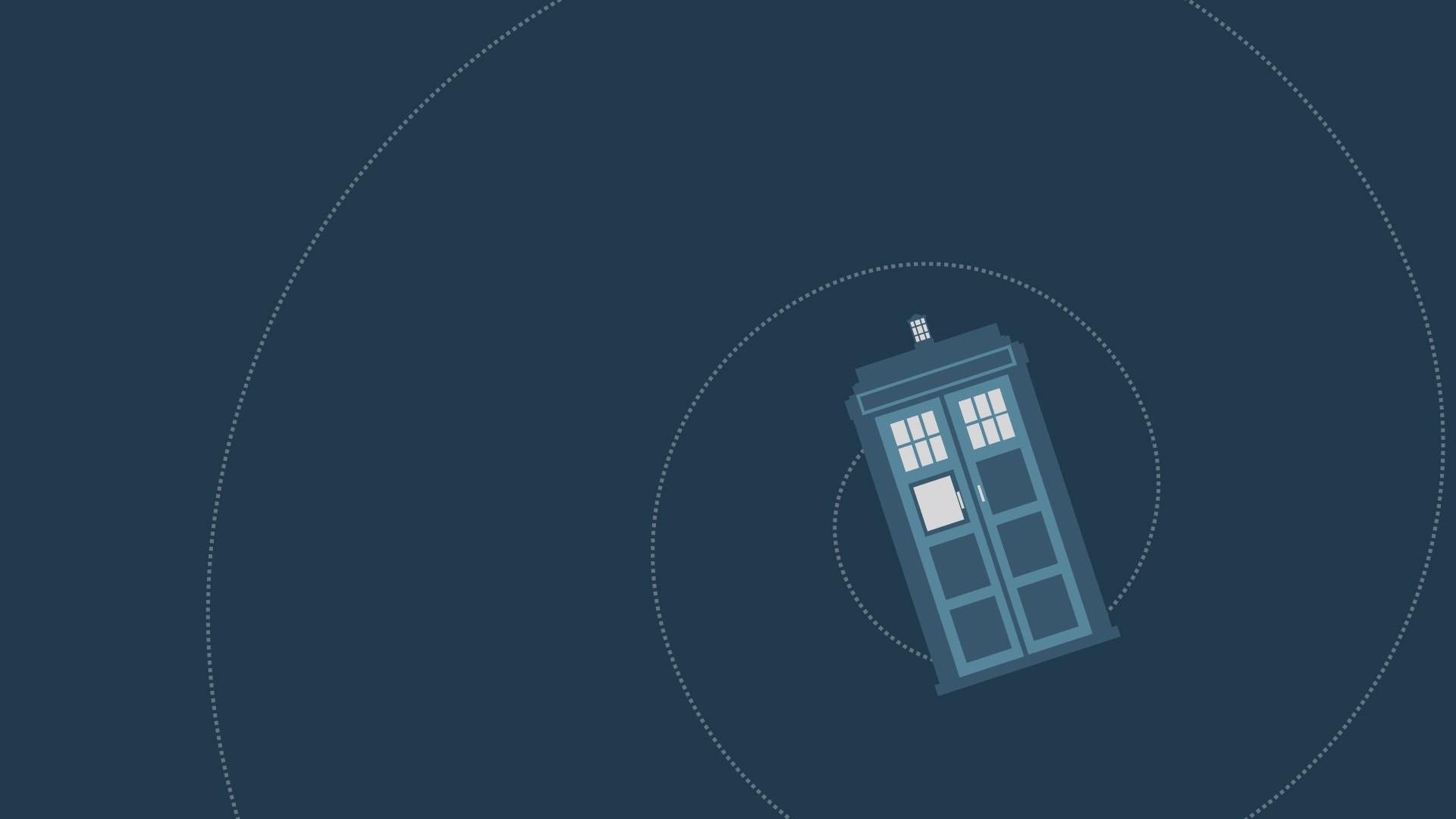 Doctor Who Minimal Art Wallpapers