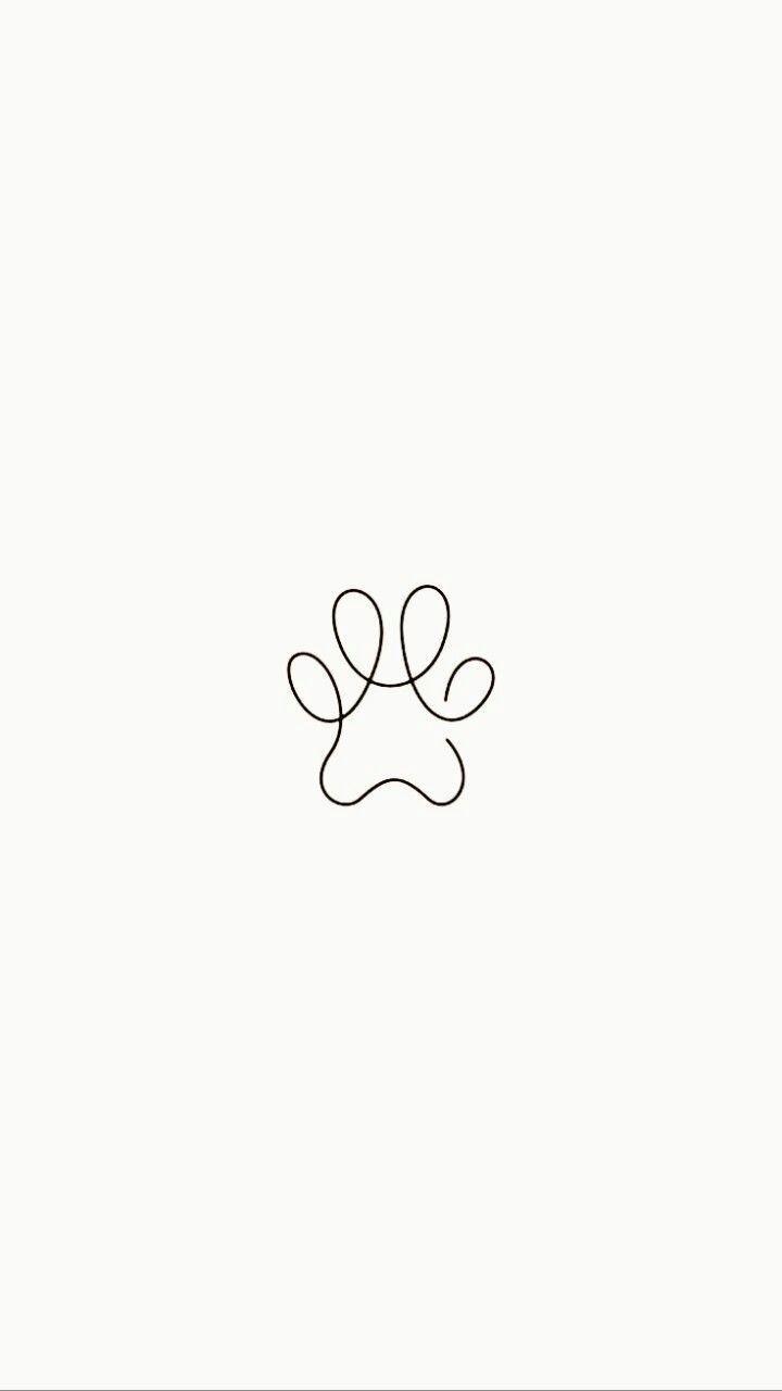 Dog Minimalism Wallpapers