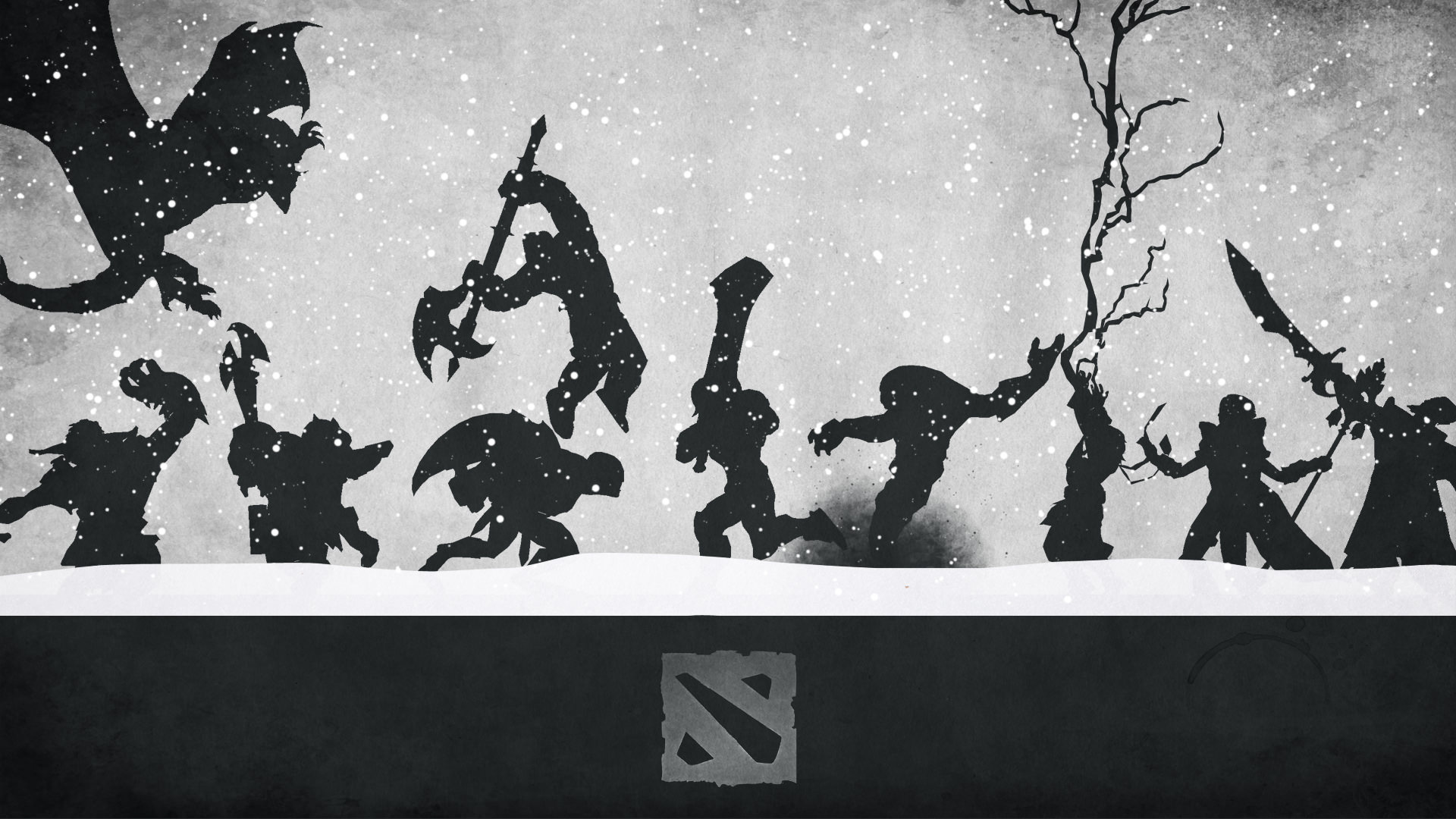 Dota 2 Cthulhu Minimalism Wallpapers