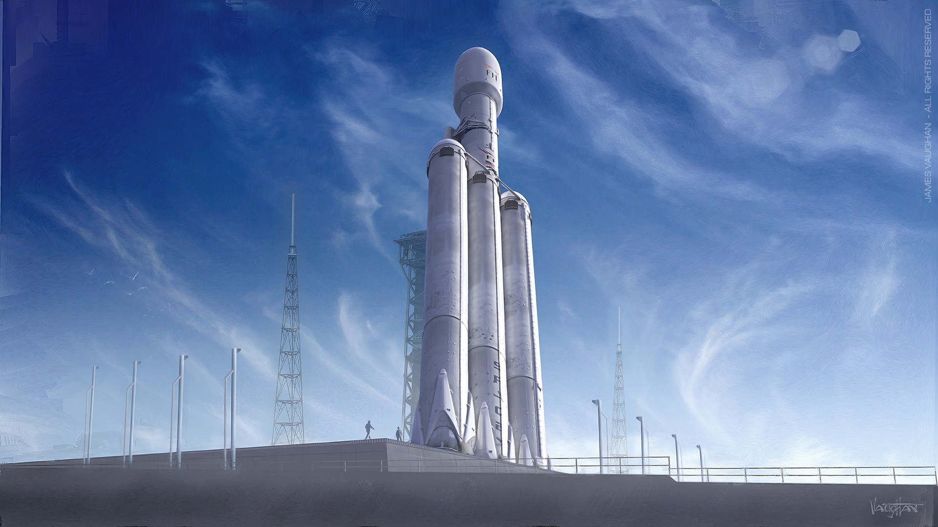 Falcon Heavy Wallpapers