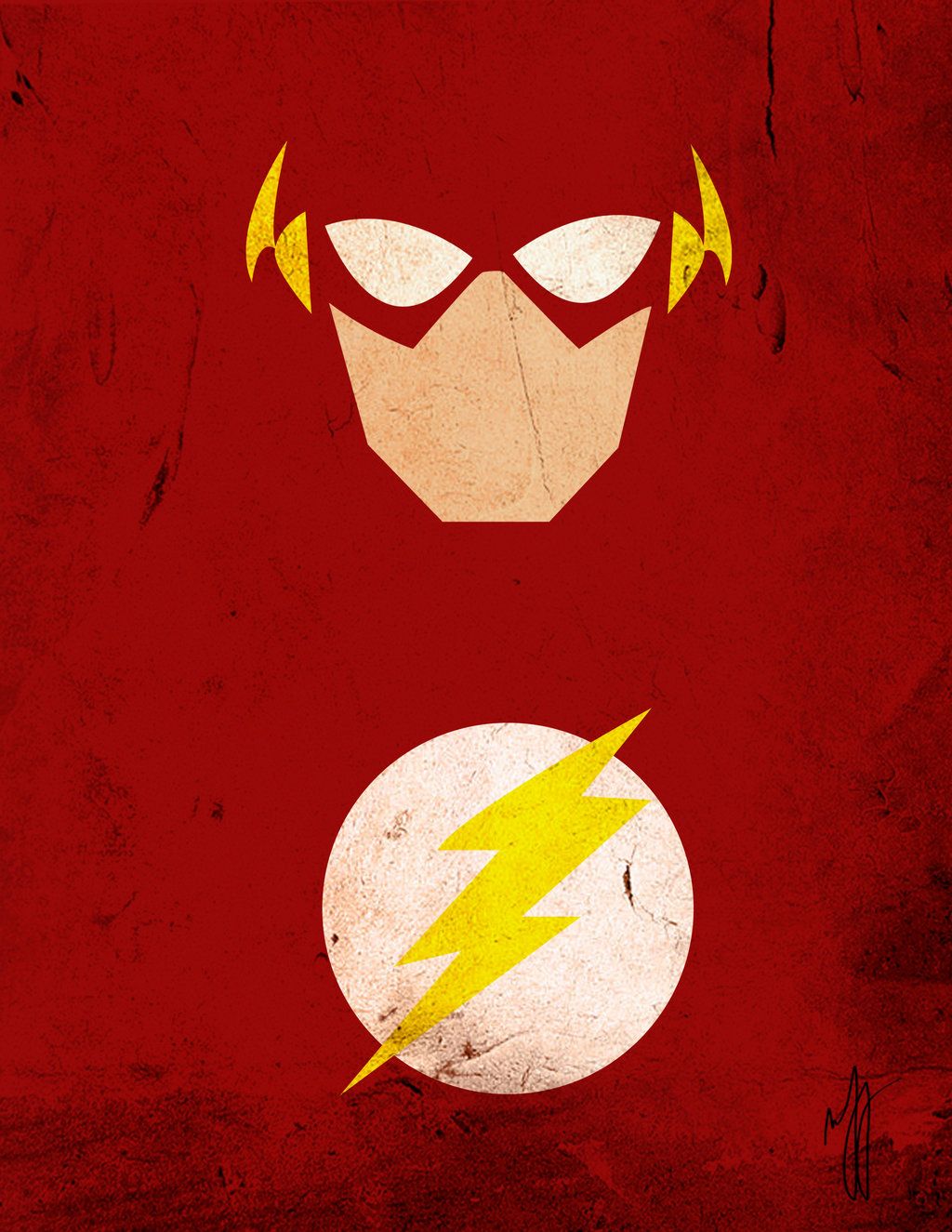 Flash Mask Minimalist Wallpapers