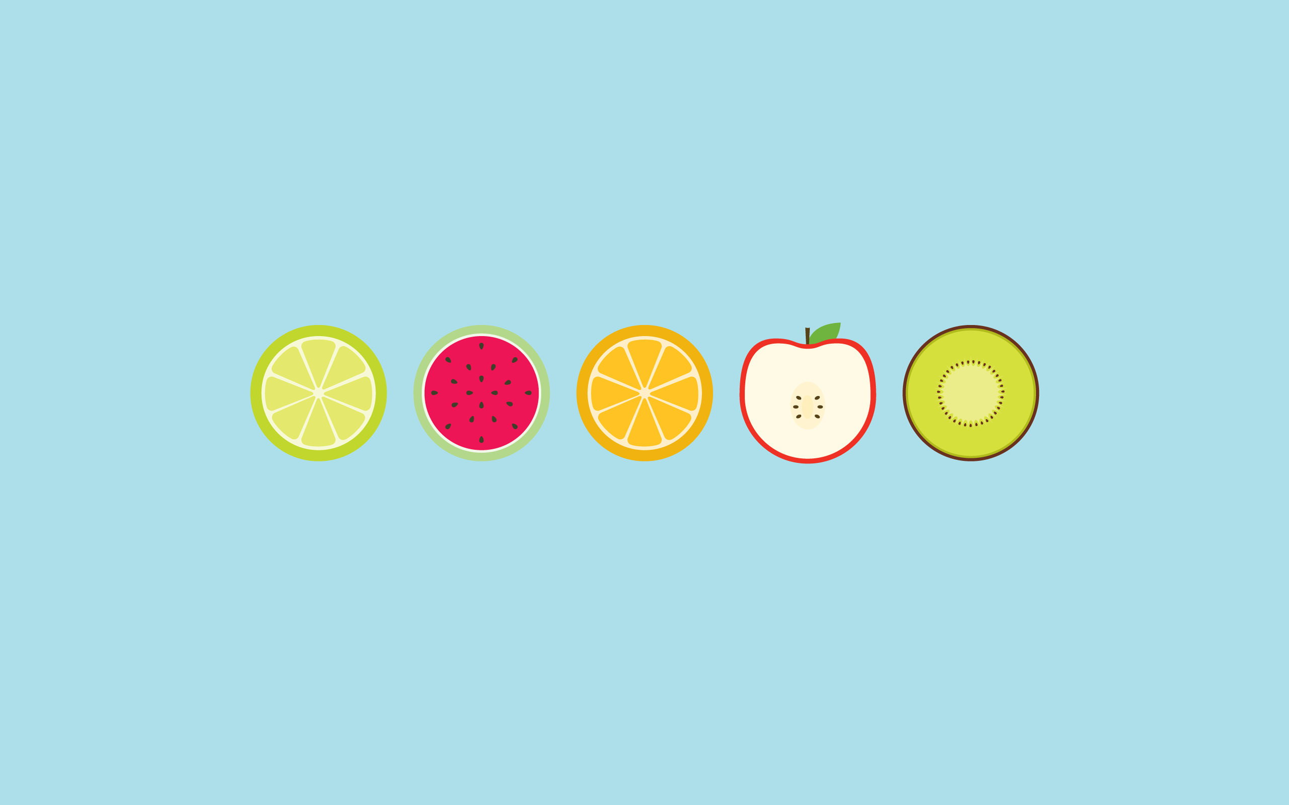 Fruits Minimalism Wallpapers