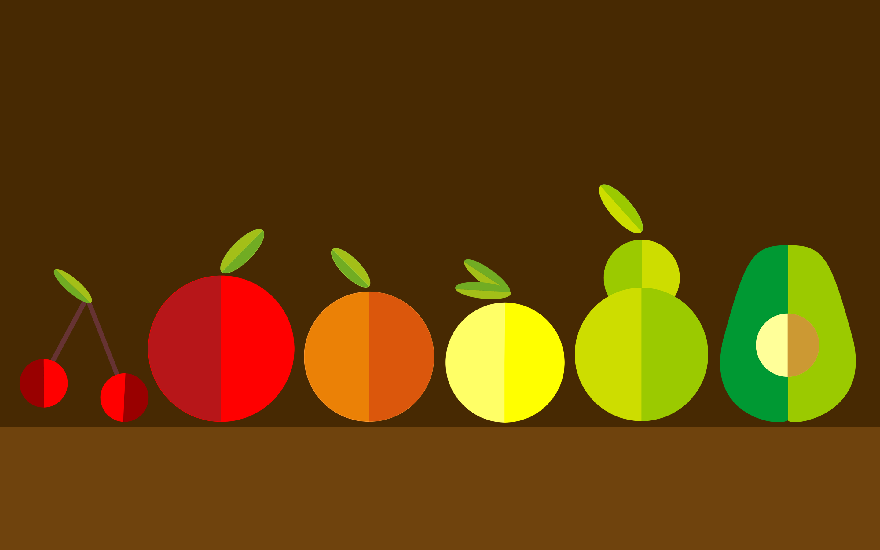 Fruits Minimalism Wallpapers