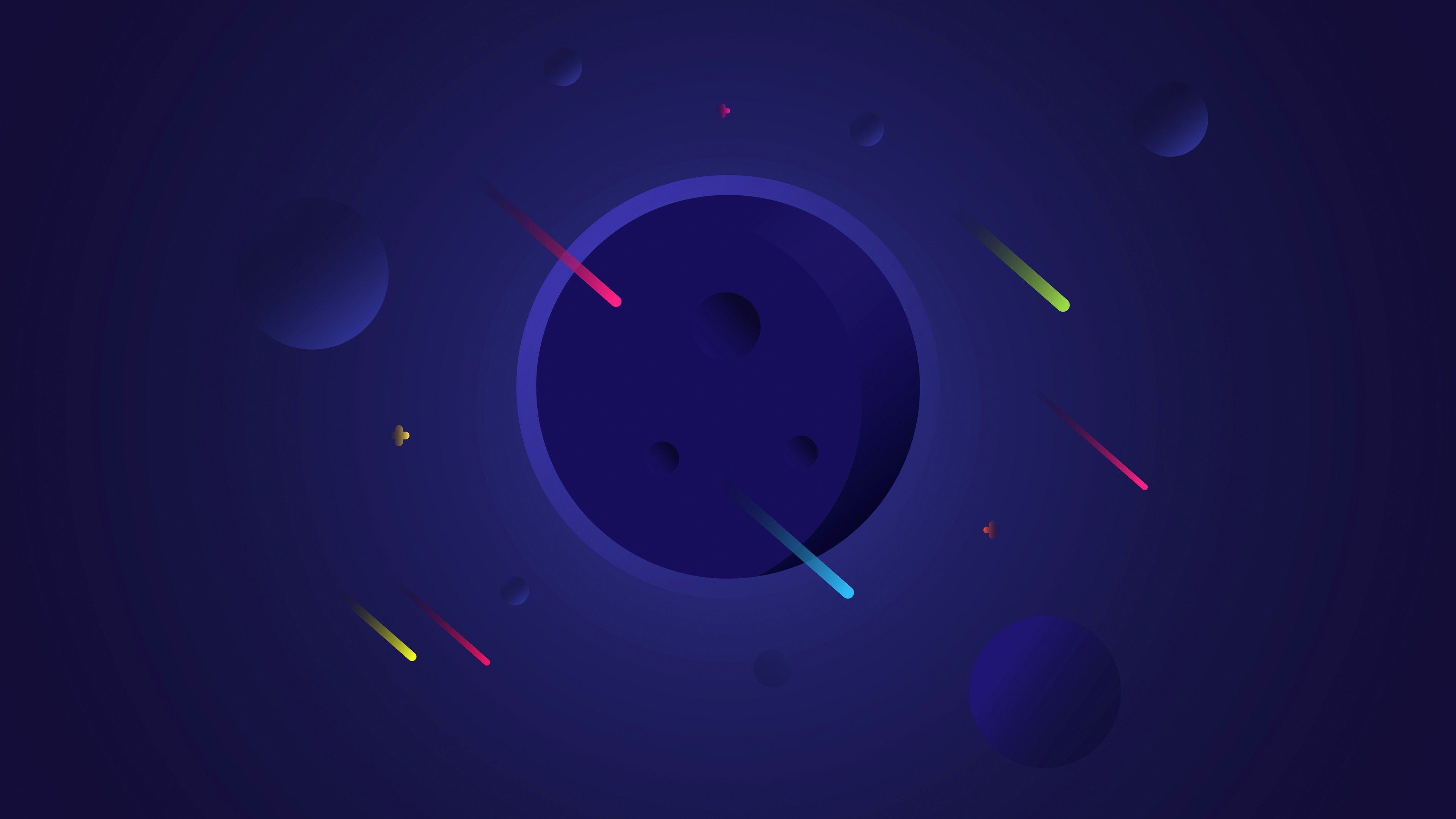 Galaxy Minimalist 4K Cool Wallpapers