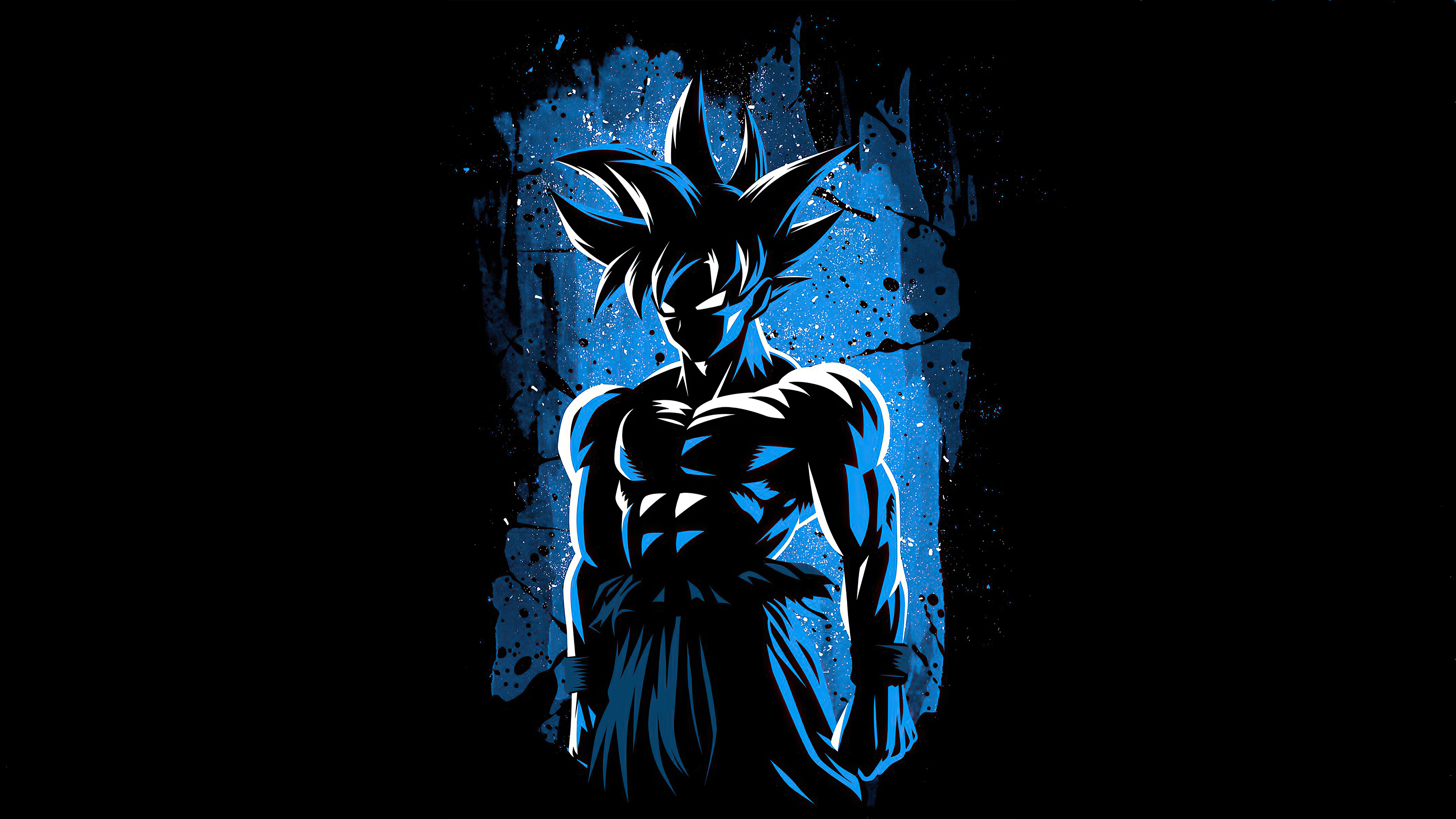 Goku 4K Minimal Wallpapers