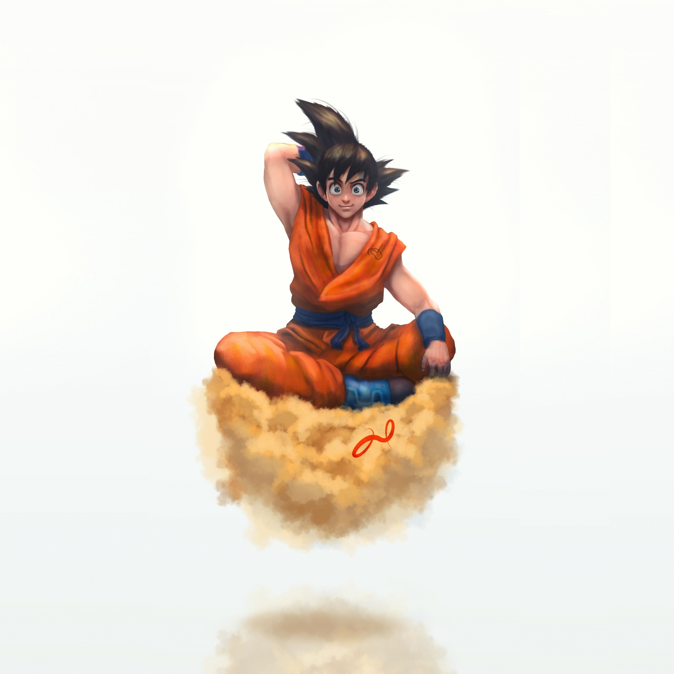 Goku 4K Minimal Wallpapers