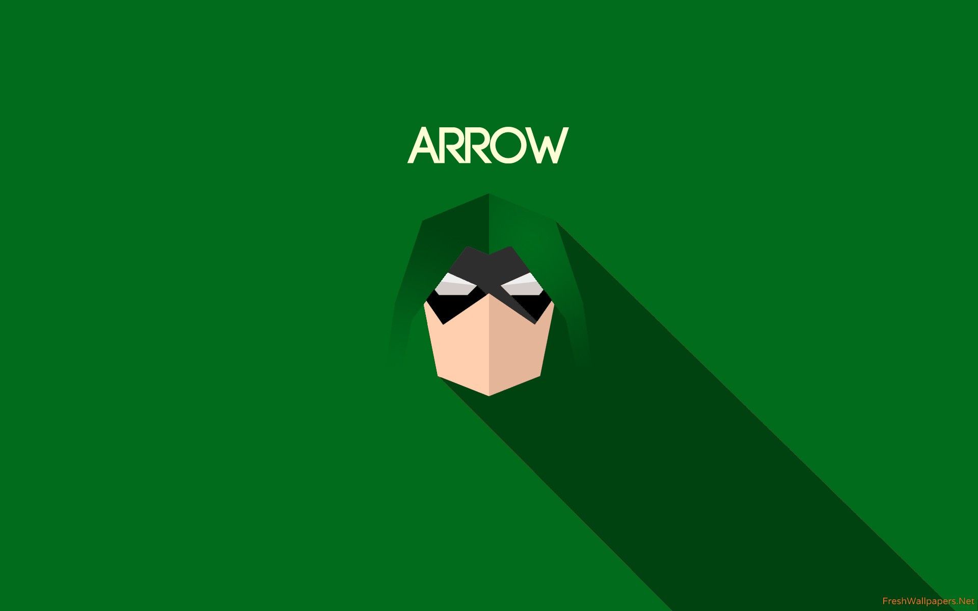 Green Arrow Minimalism Wallpapers
