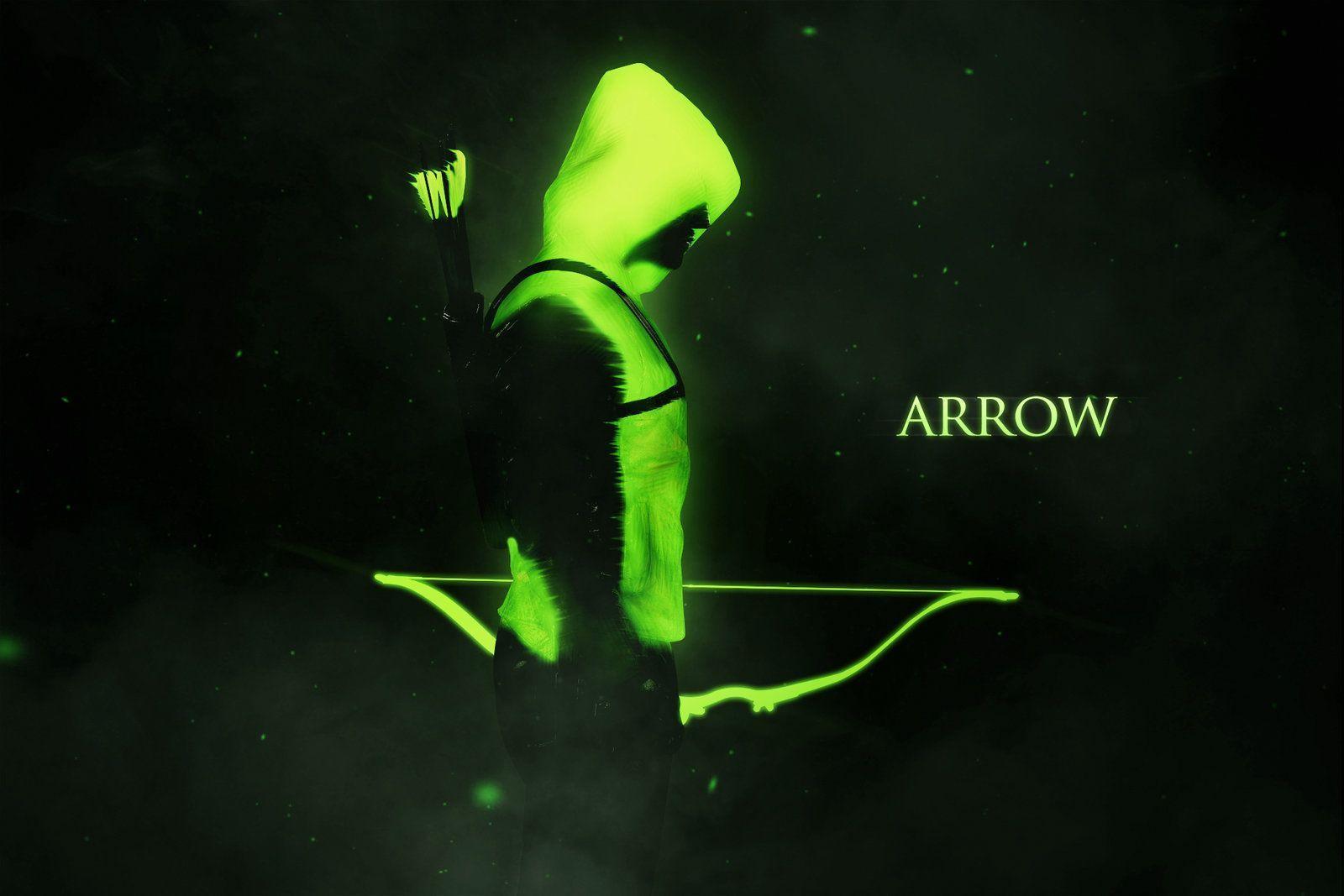 Green Arrow Minimalism Wallpapers