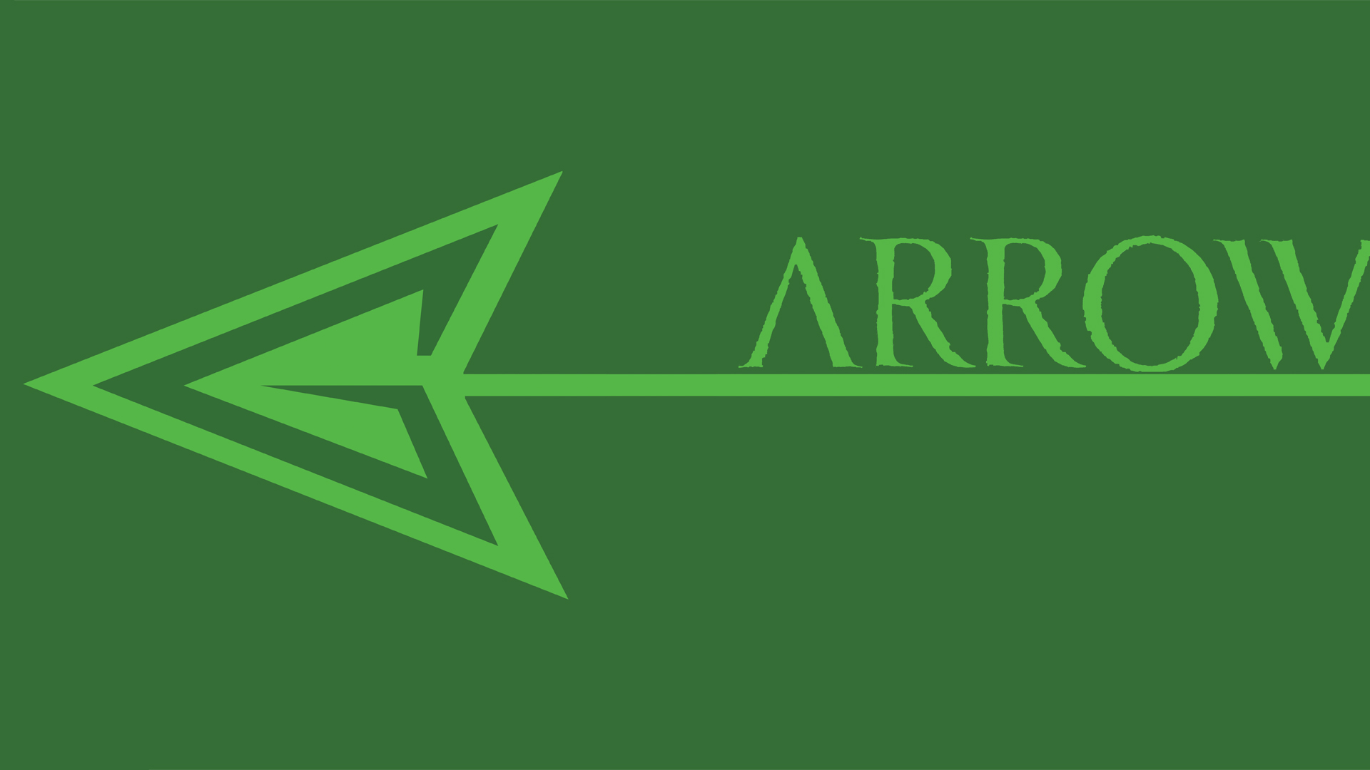 Green Arrow Minimalism Wallpapers