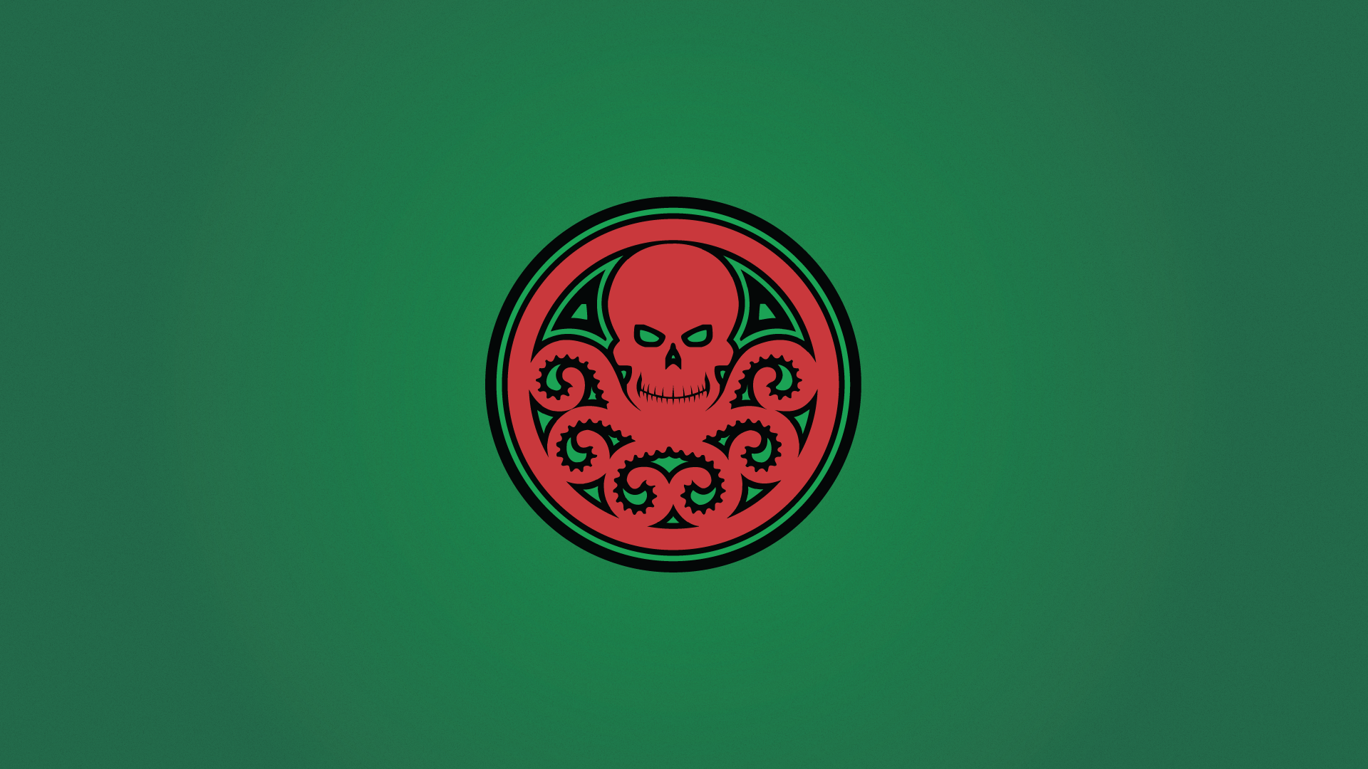 Hail Hydra Minimal Wallpapers