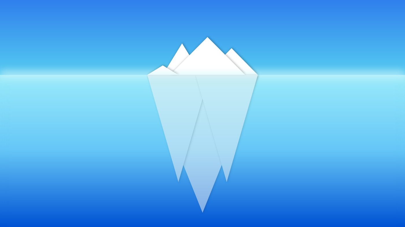 Iceberg Minimal Wallpapers