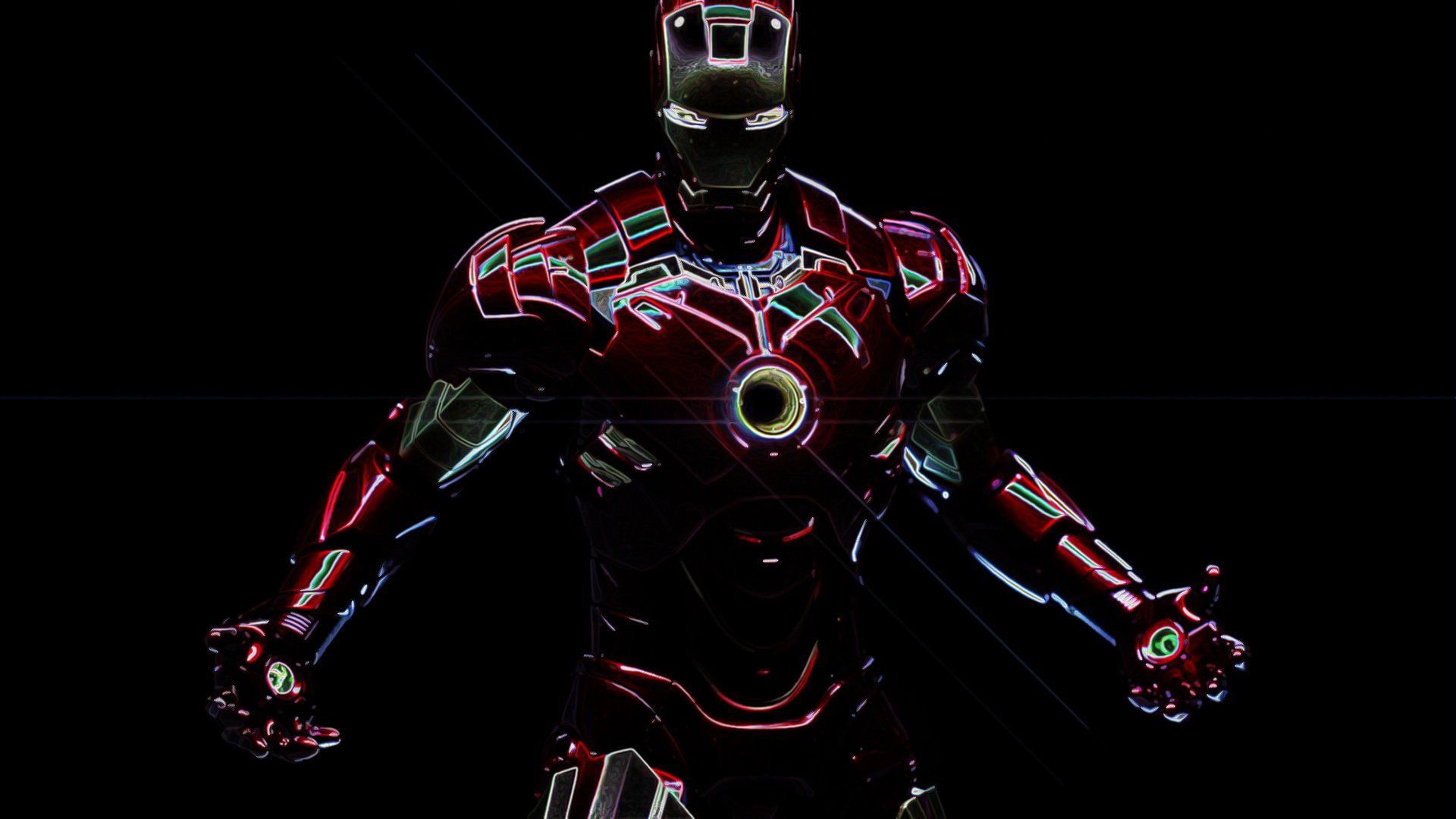 Iron Man Colorful Wallpapers