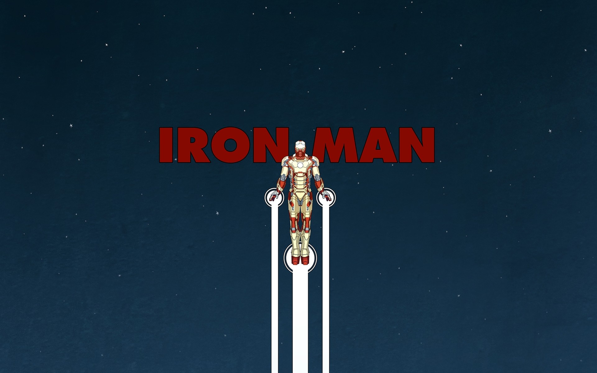 Iron Man Minimalism 2 Wallpapers