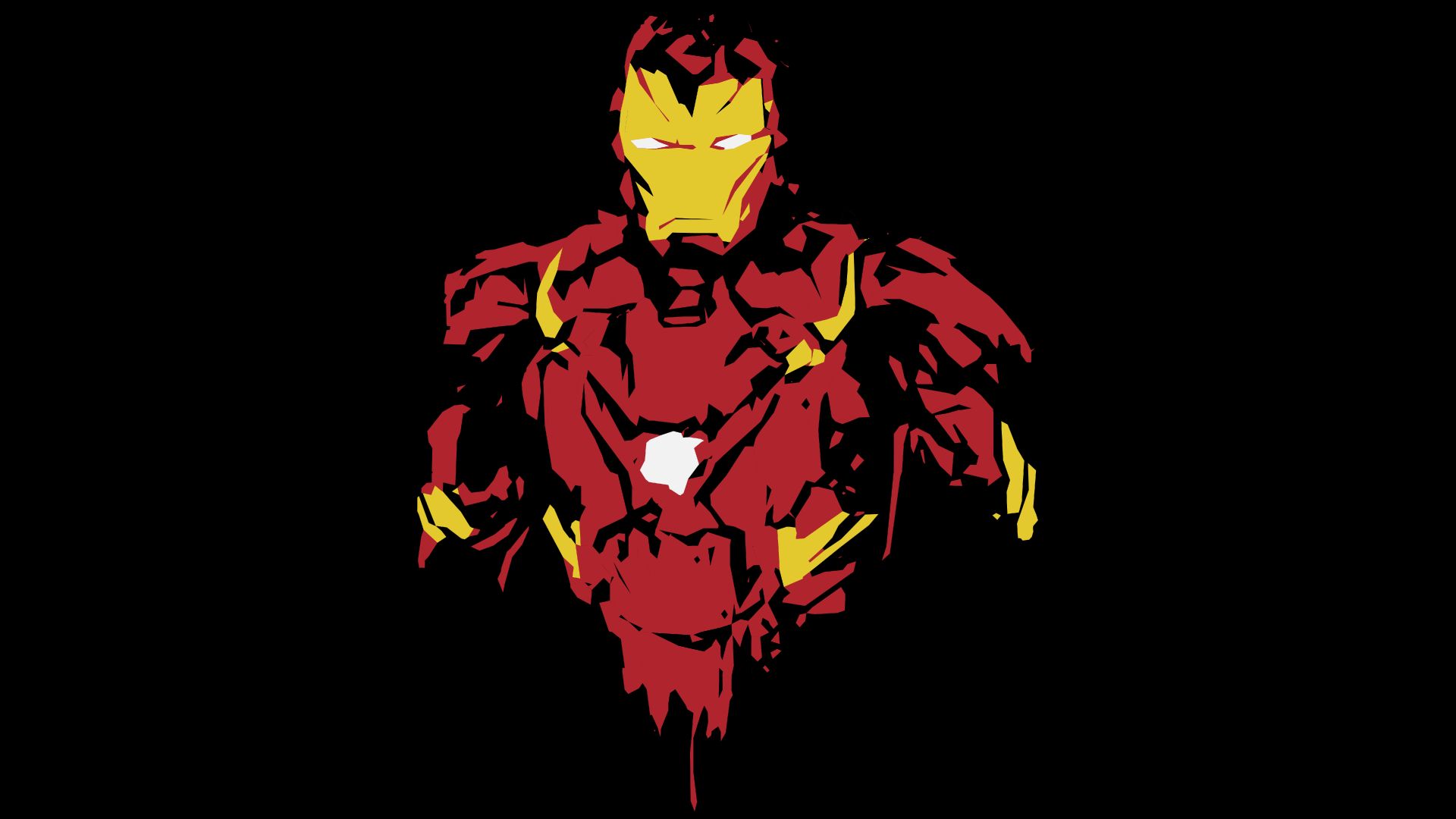 Iron Man Minimalism 2 Wallpapers