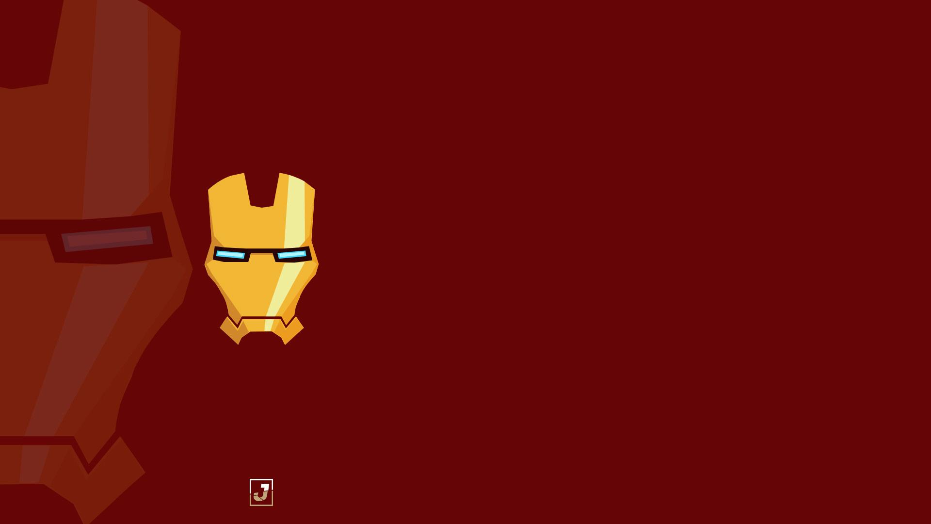 Iron Man Minimalism 2 Wallpapers