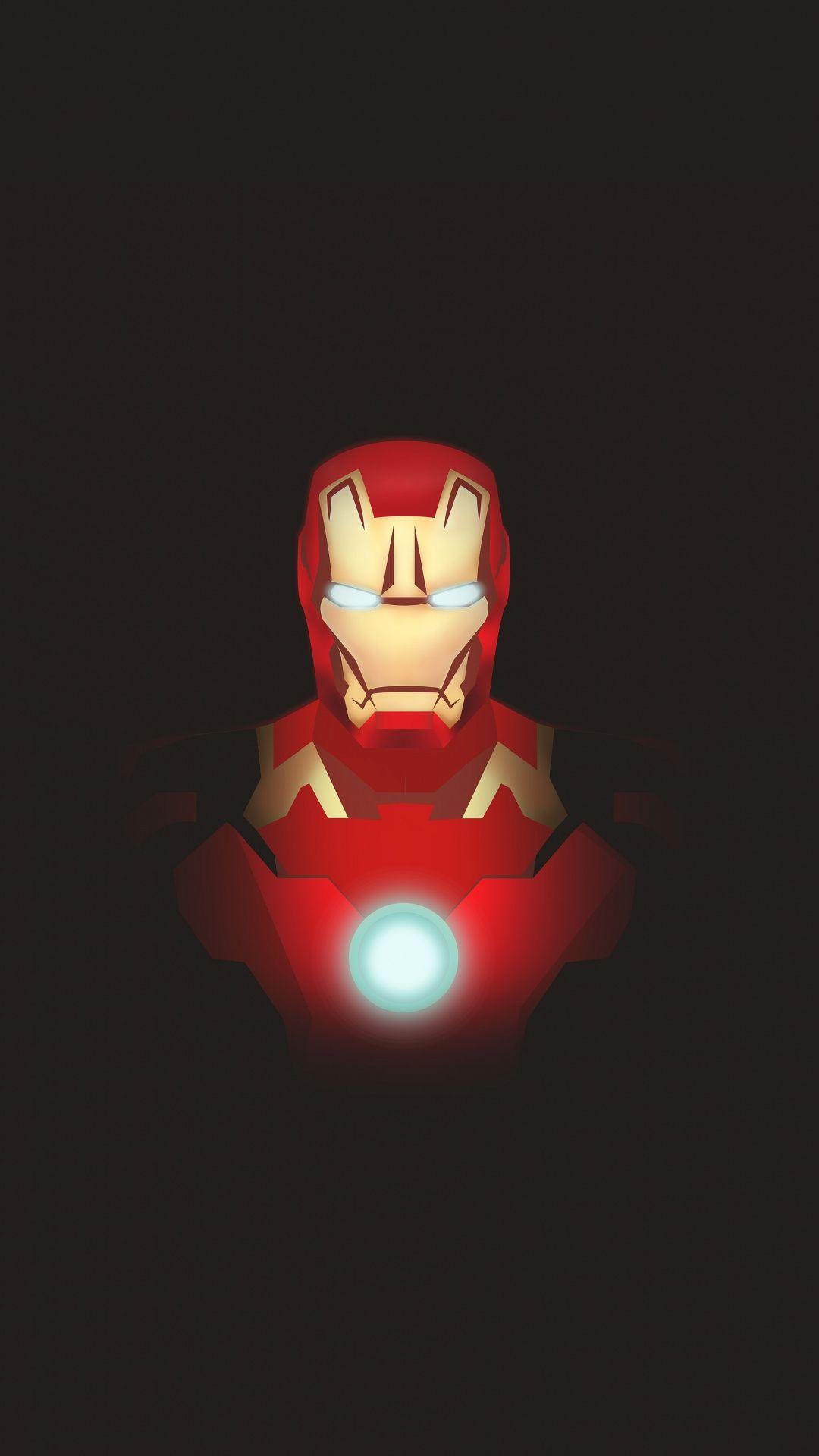 Iron Man Minimalism 2 Wallpapers