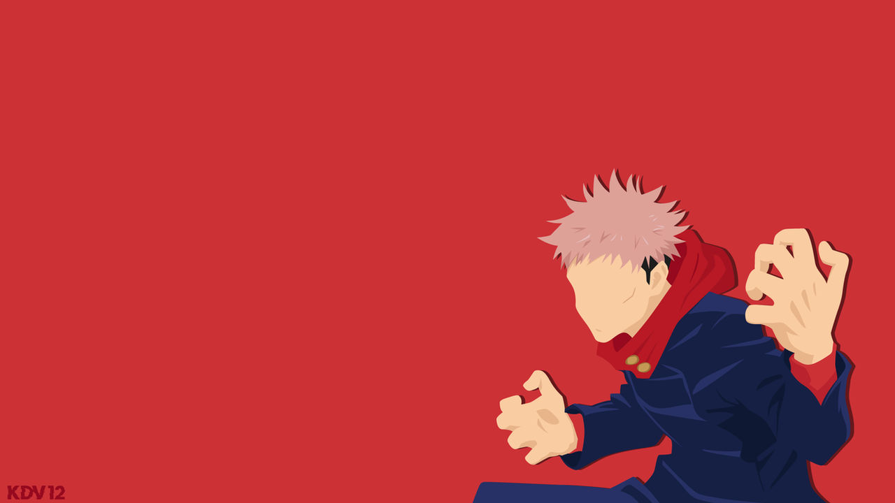 Itadori Yuuji Minimal Wallpapers