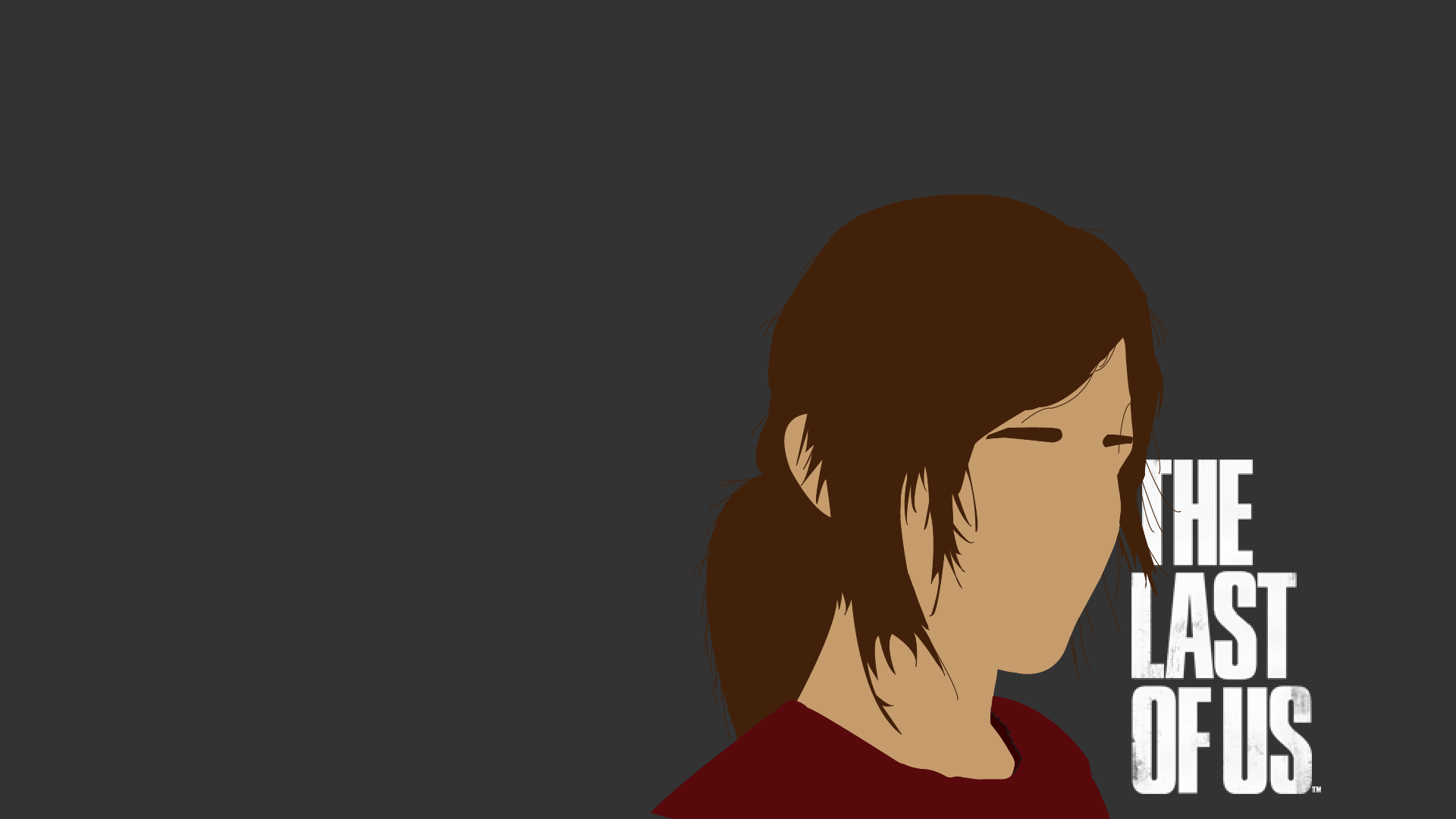 Joel And Ellie The Last Of Us Minimal Wallpapers