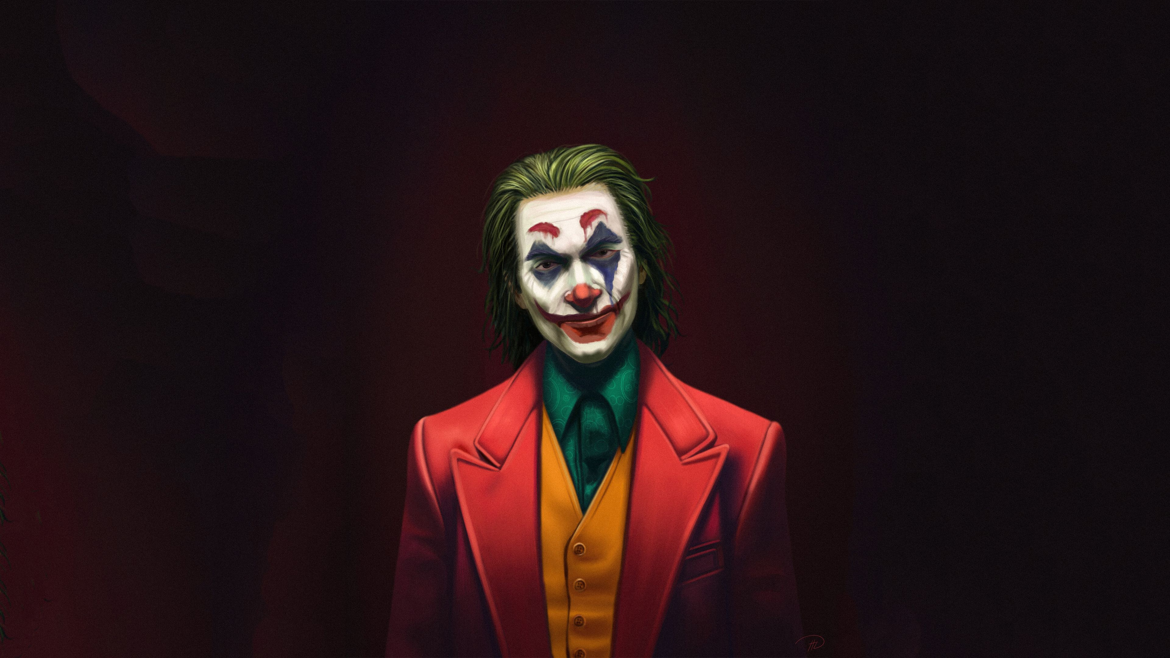 Joker Cool Minimal 4K Art 2021 Wallpapers