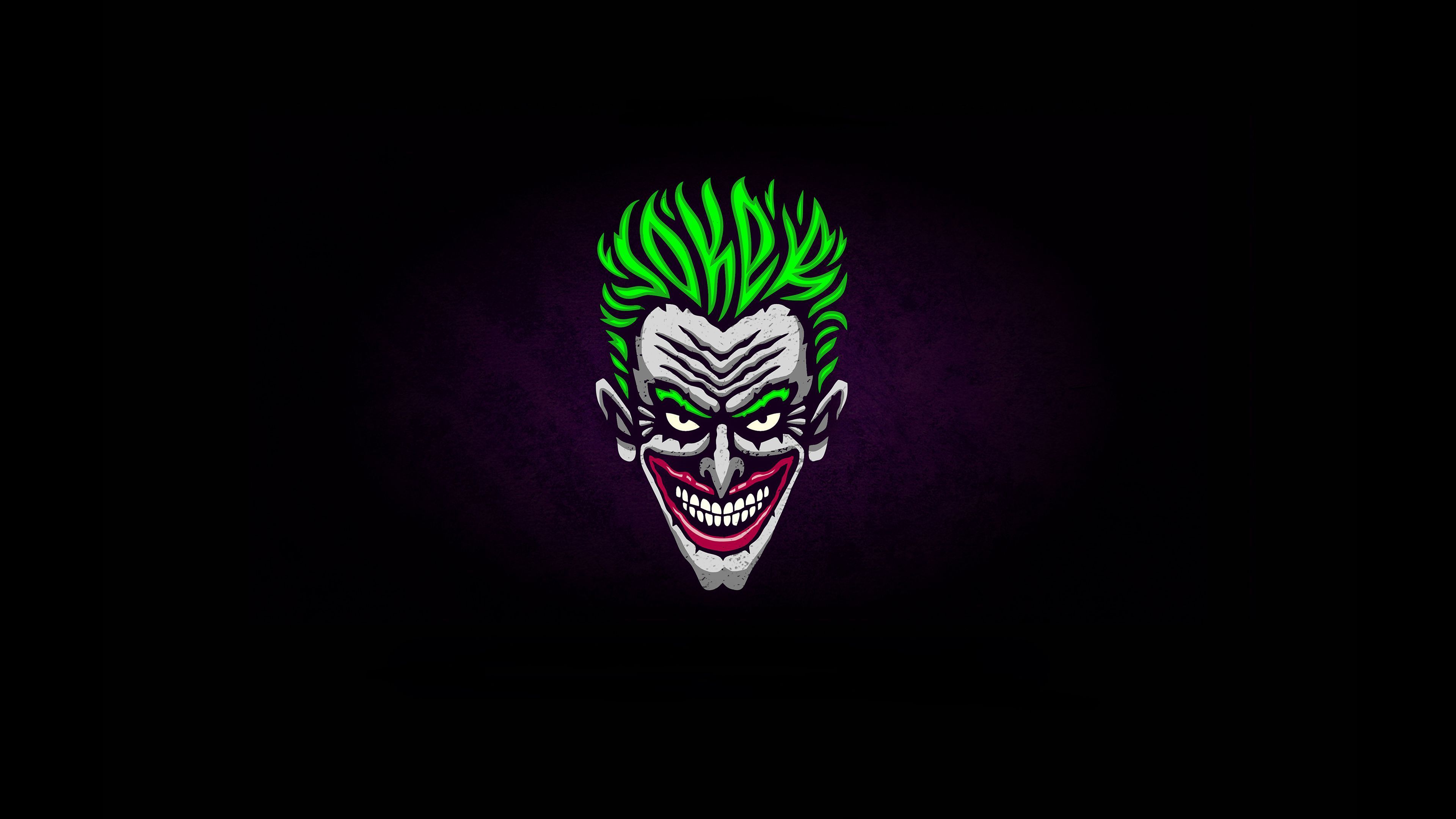 Joker Face Minimal Wallpapers