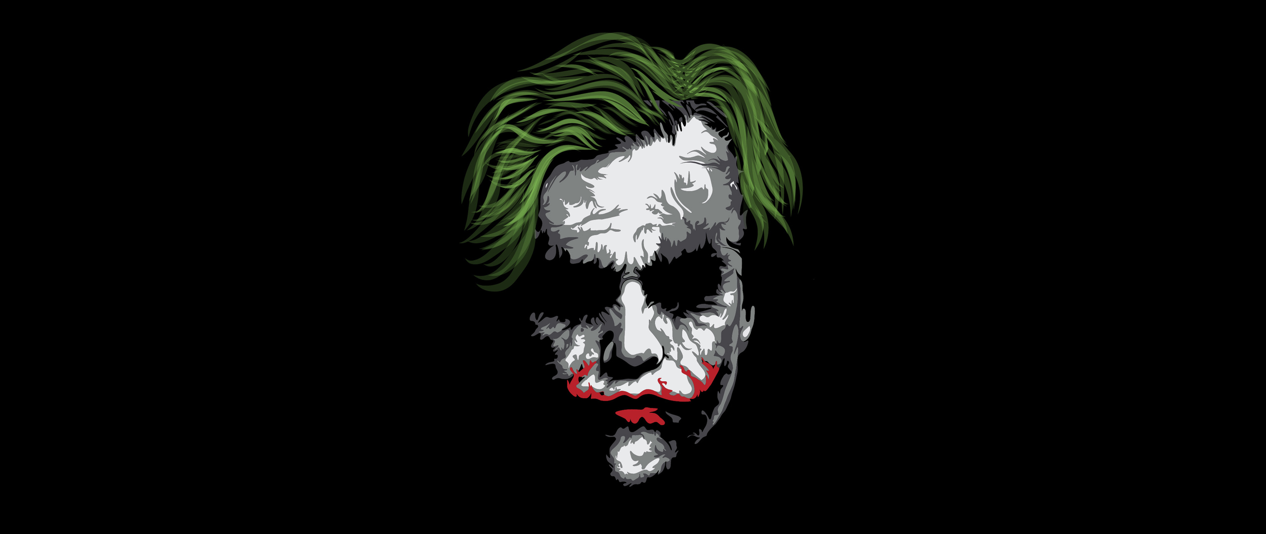 Joker Face Minimal Wallpapers