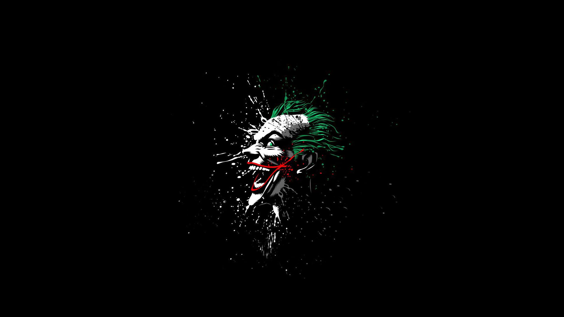 Joker Face Minimal Wallpapers