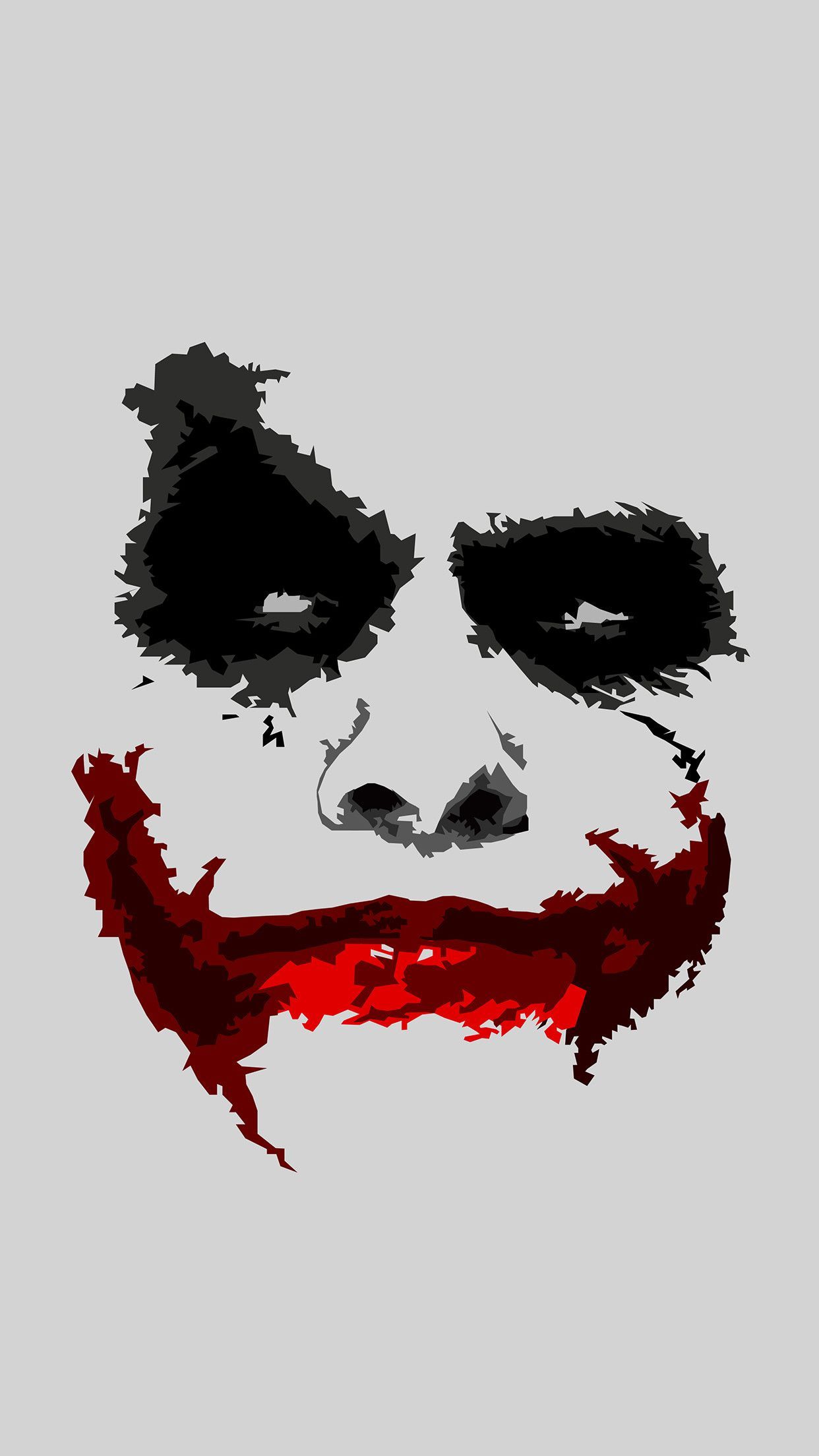 Joker Face Minimal Wallpapers