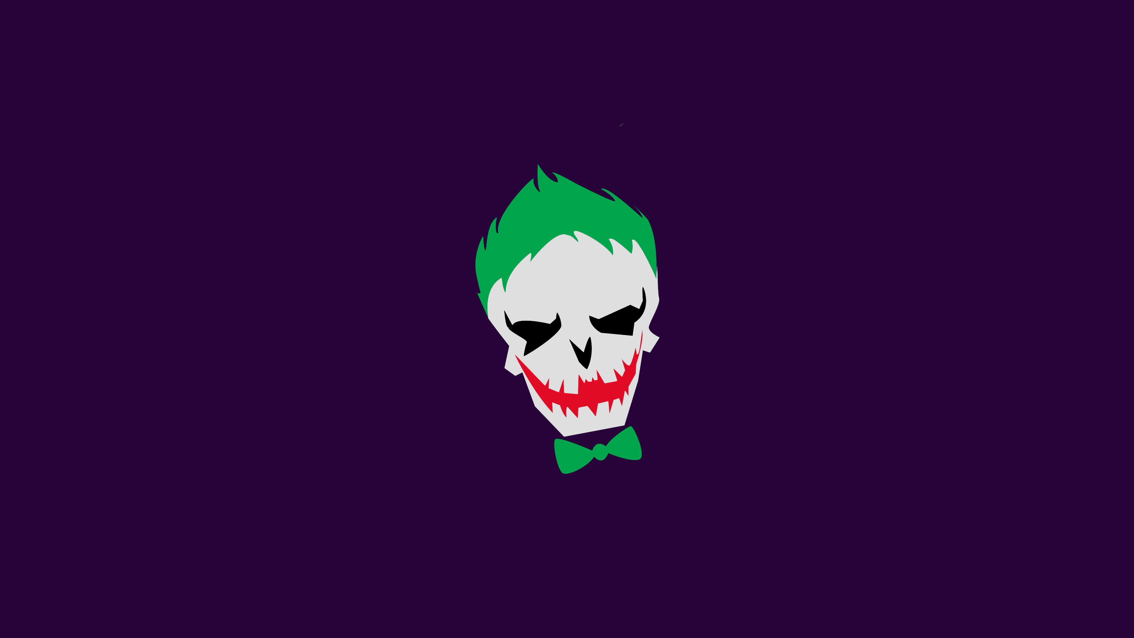 Joker Face Minimal Wallpapers