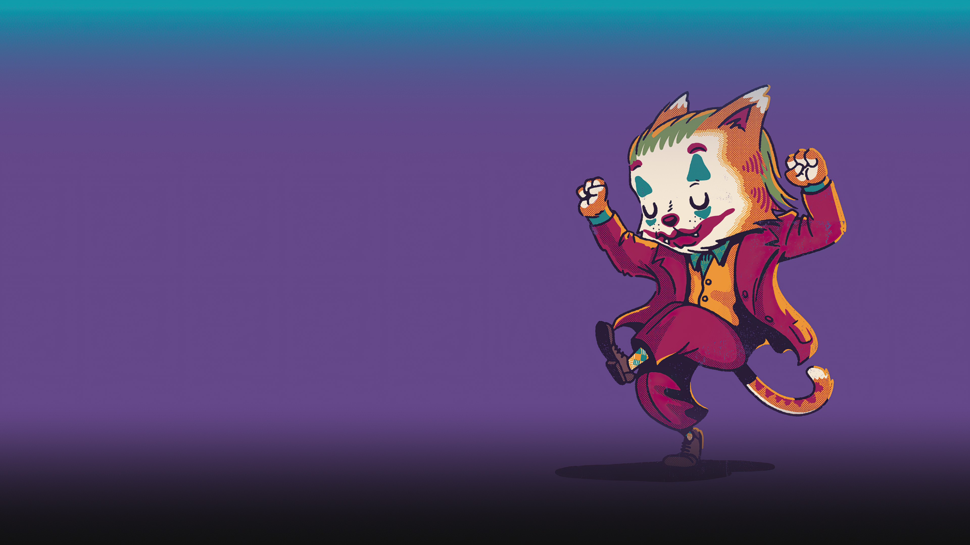 Joker Minimal Dance Wallpapers