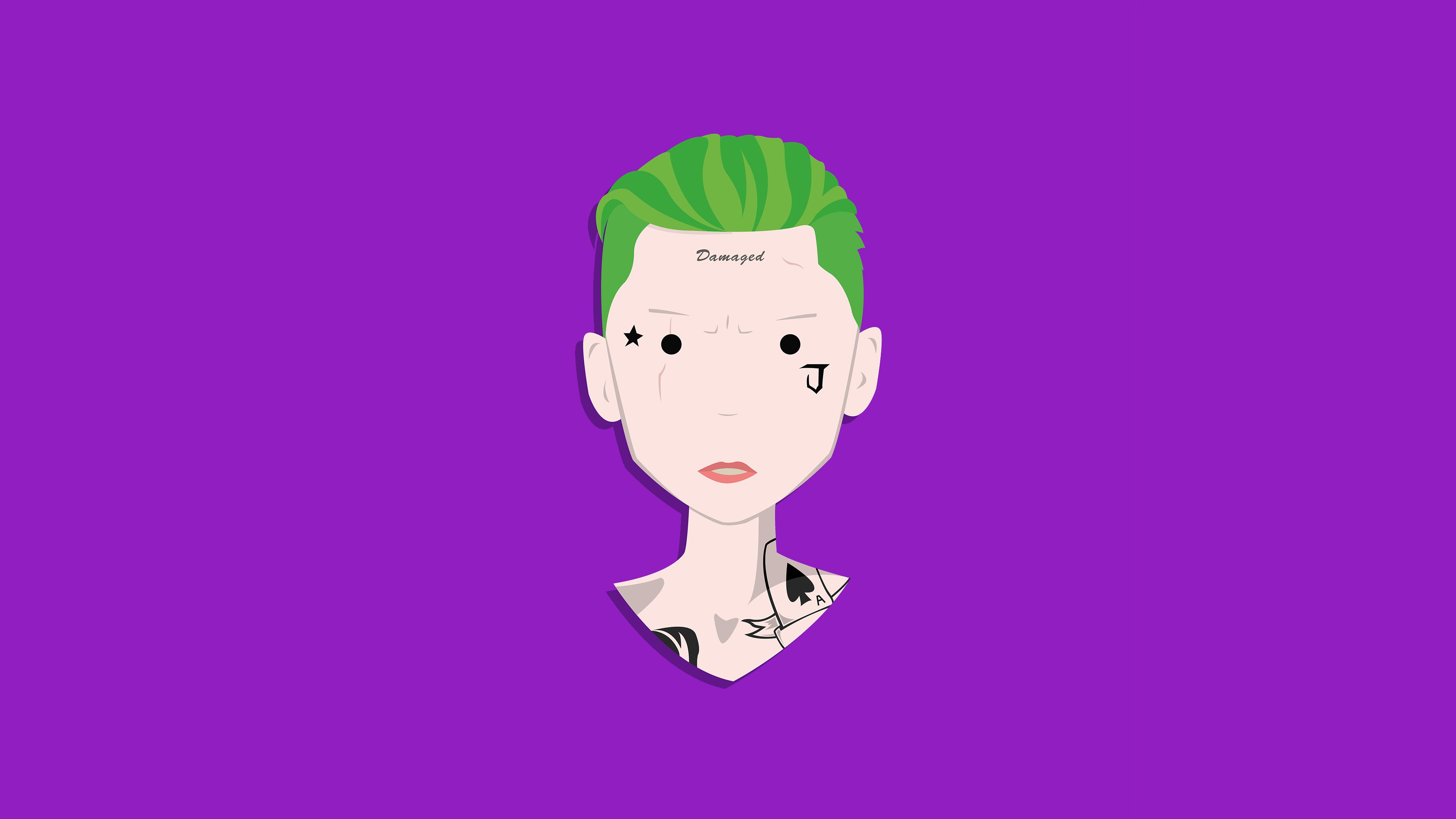 Joker Minimalist Face Wallpapers