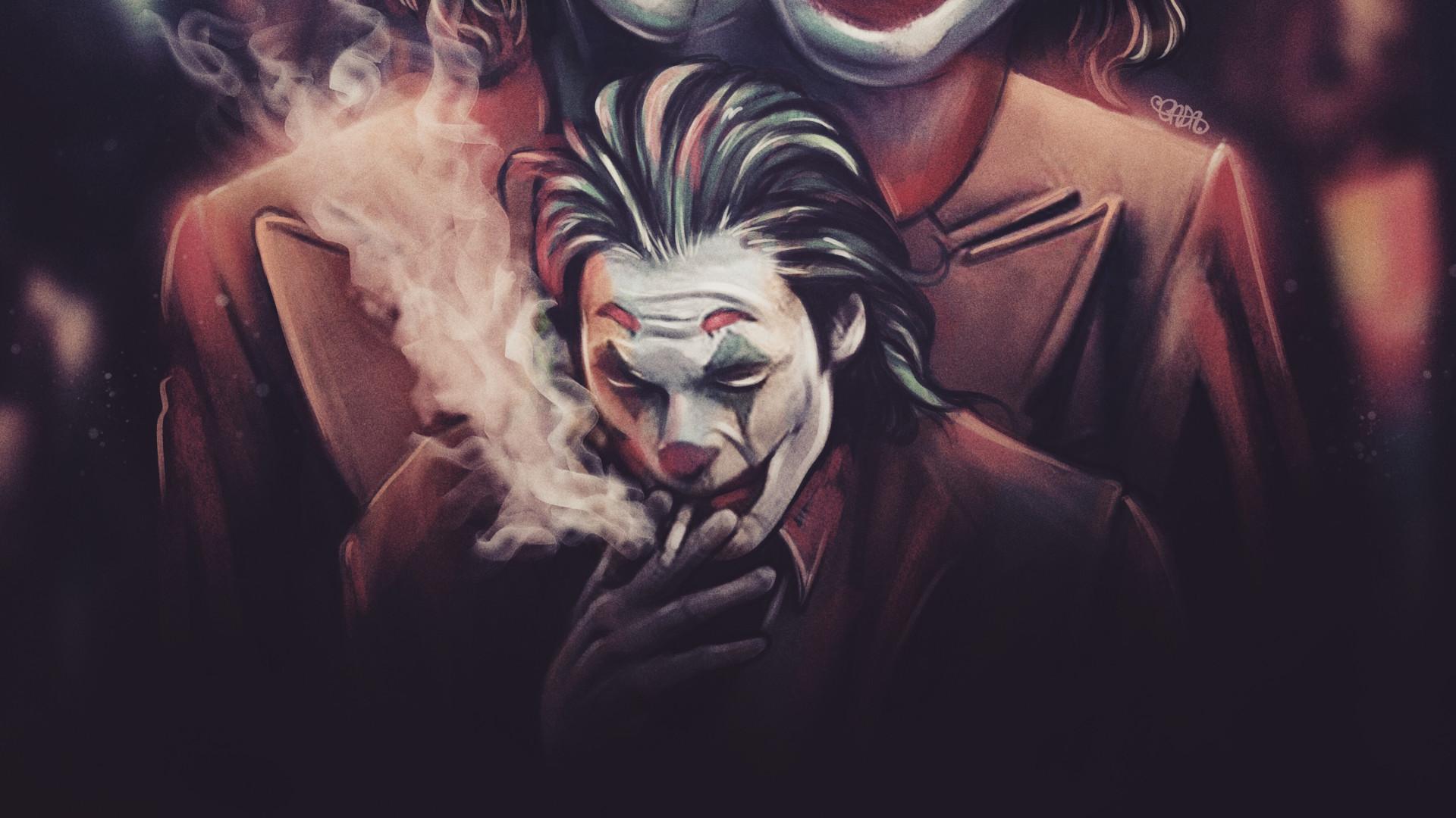 Joker Smoking Wallpapers