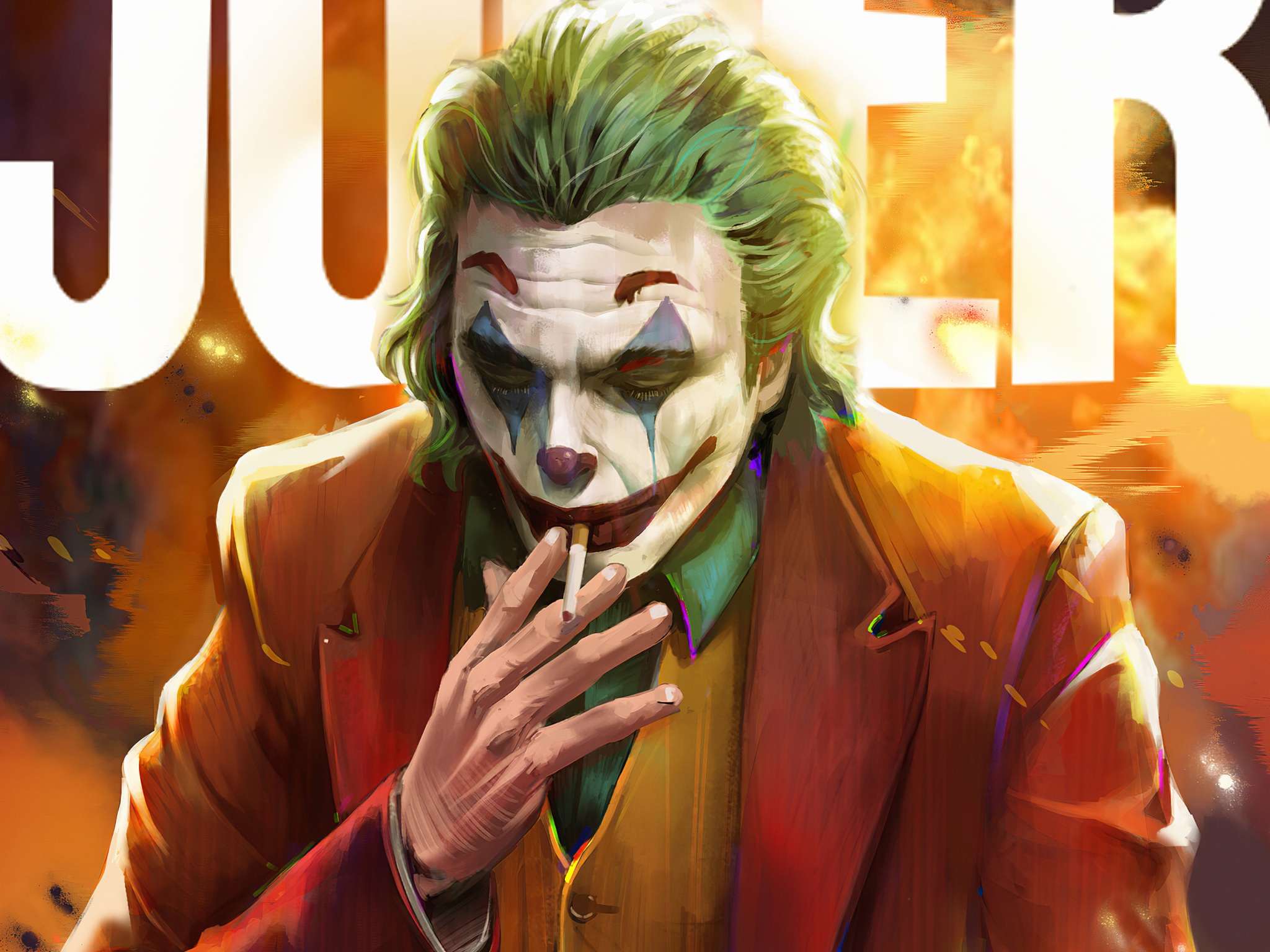 Joker Smoking Wallpapers