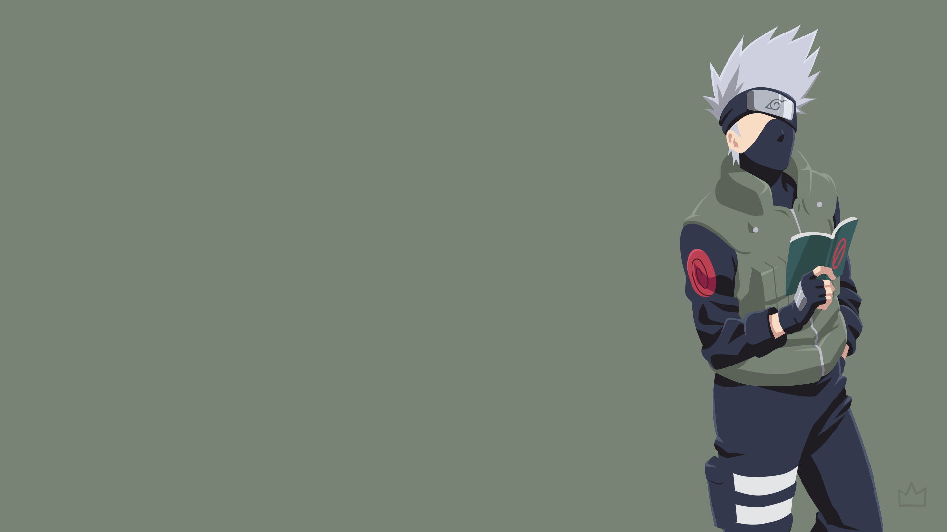 Kakashi Hatake Naruto Minimal Wallpapers