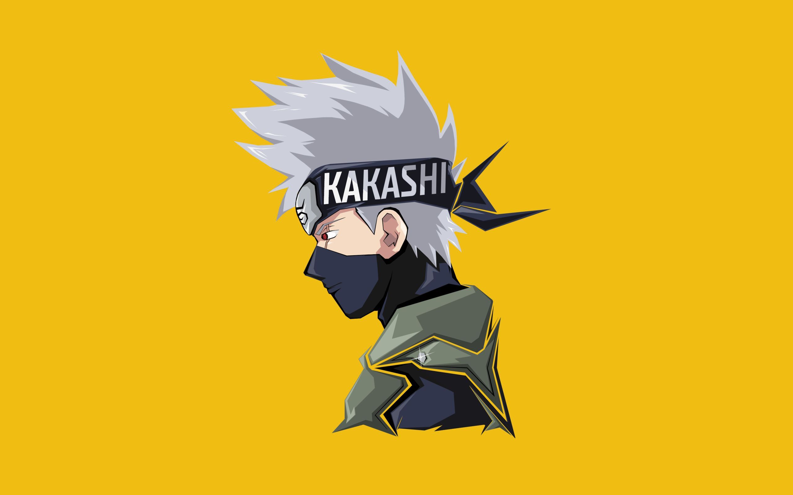 Kakashi Hatake Naruto Minimal Wallpapers