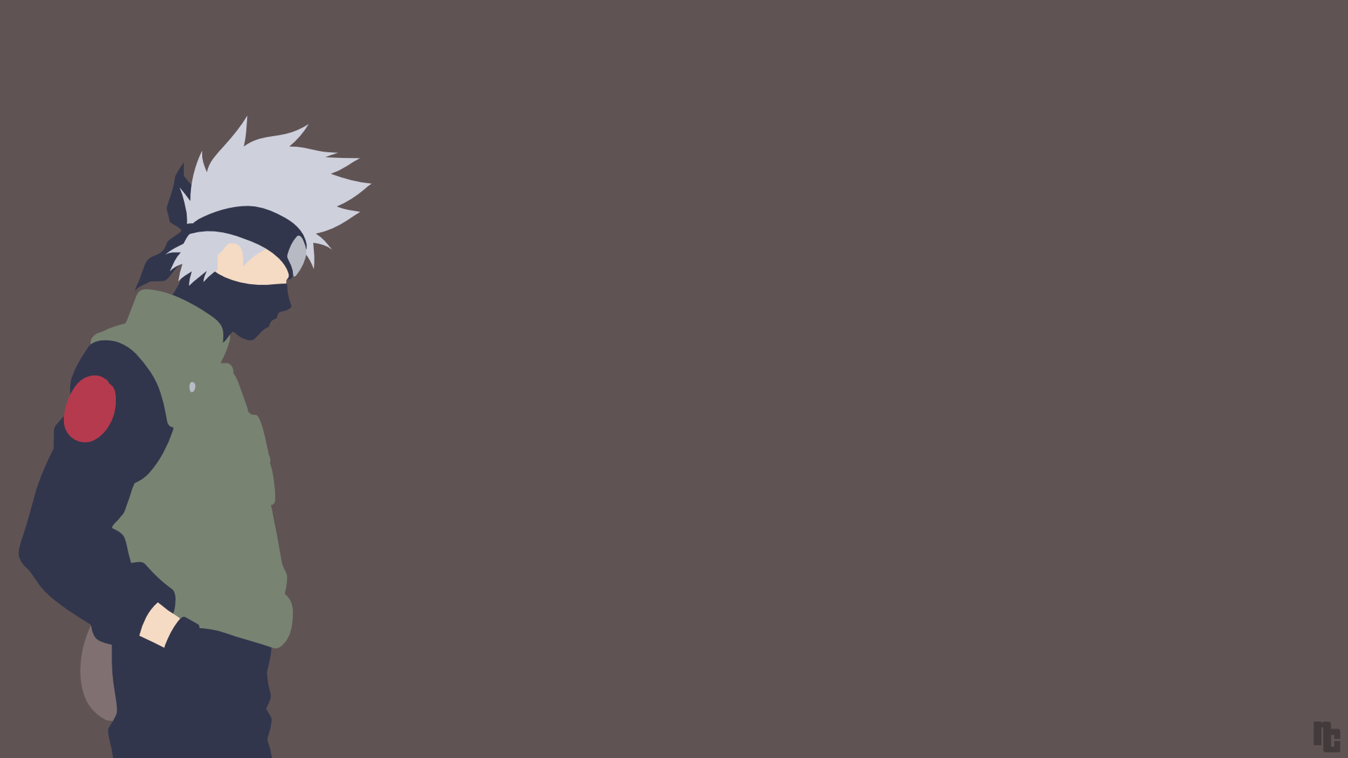 Kakashi Hatake Naruto Minimal Wallpapers