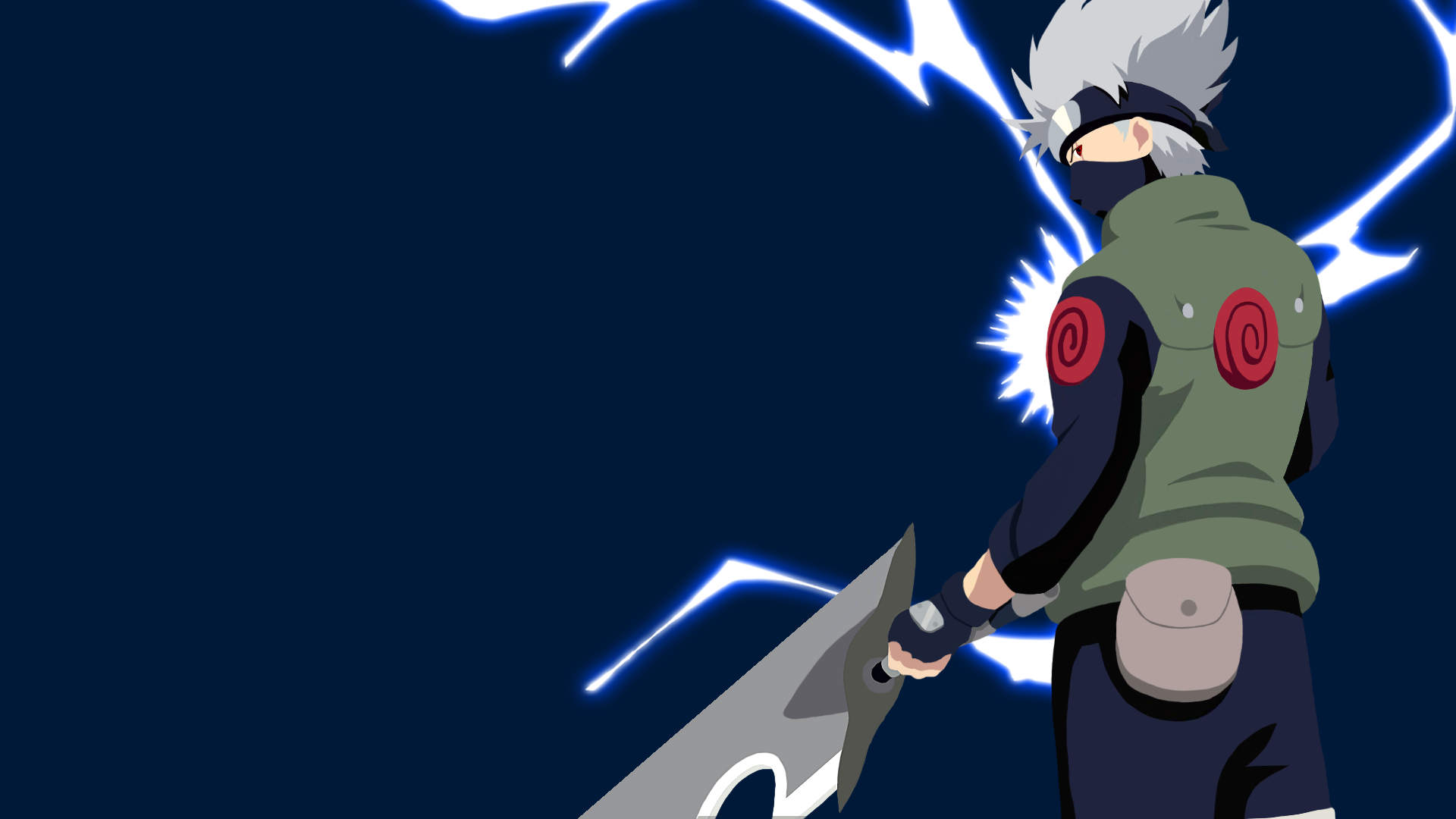 Kakashi Hatake Naruto Minimal Wallpapers