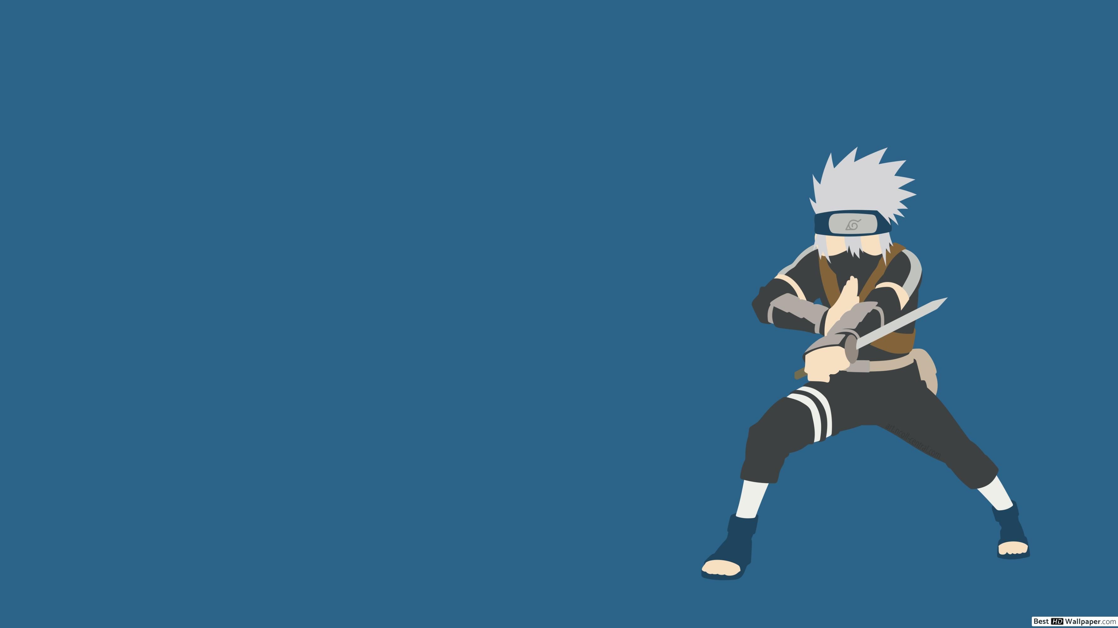 Kakashi Hatake Naruto Minimal Wallpapers