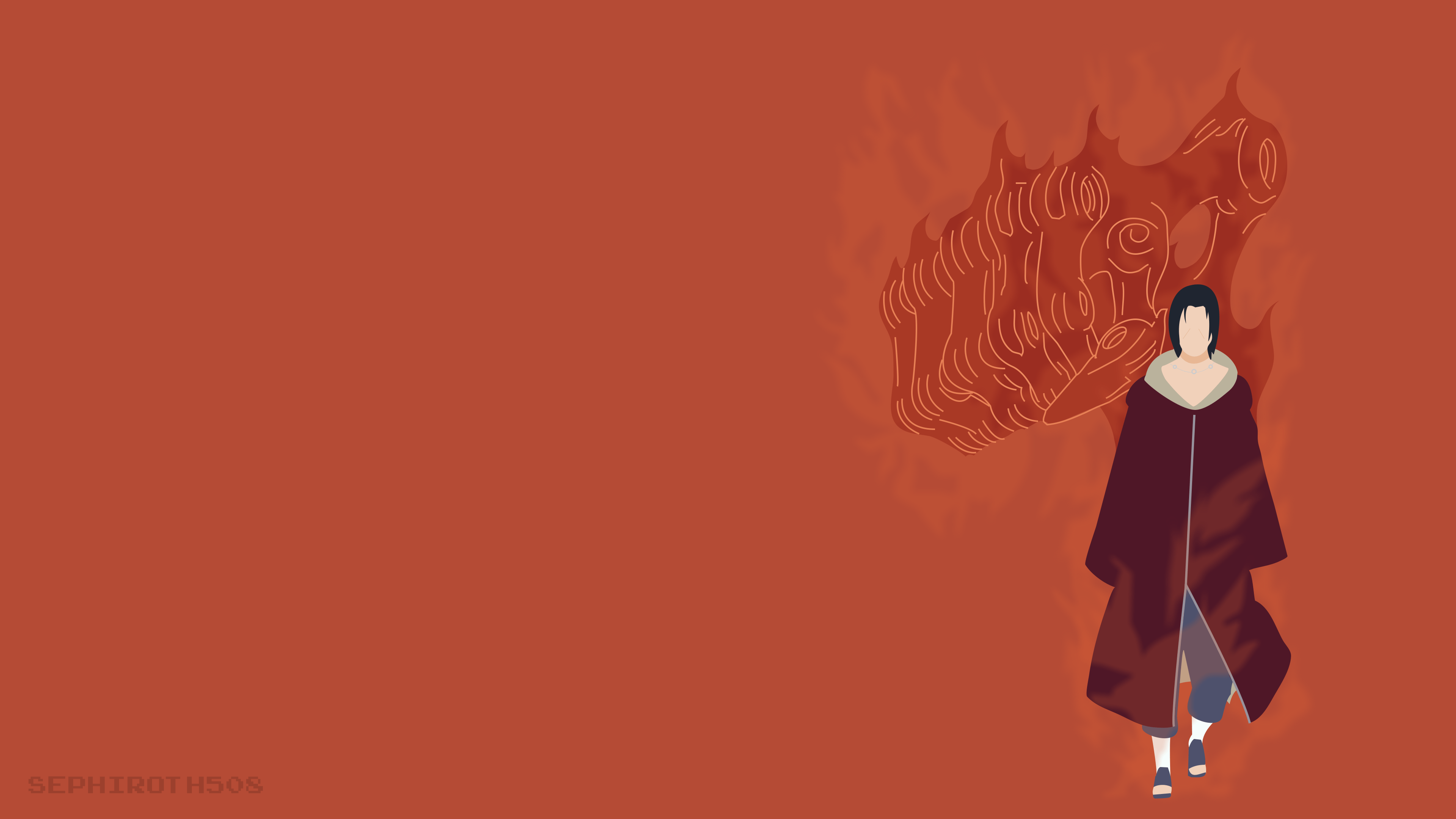 Kakashi Hatake Naruto Minimal Wallpapers