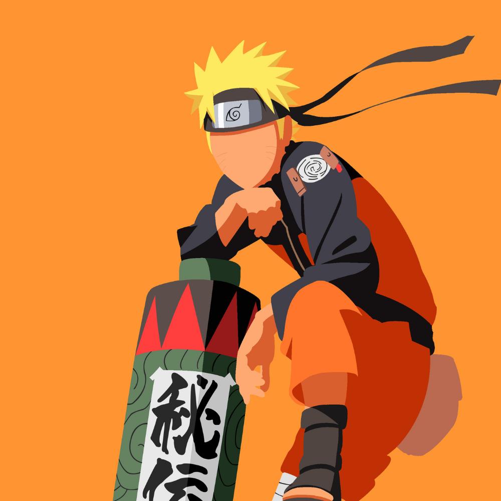 Kakashi Hatake Naruto Minimal Wallpapers