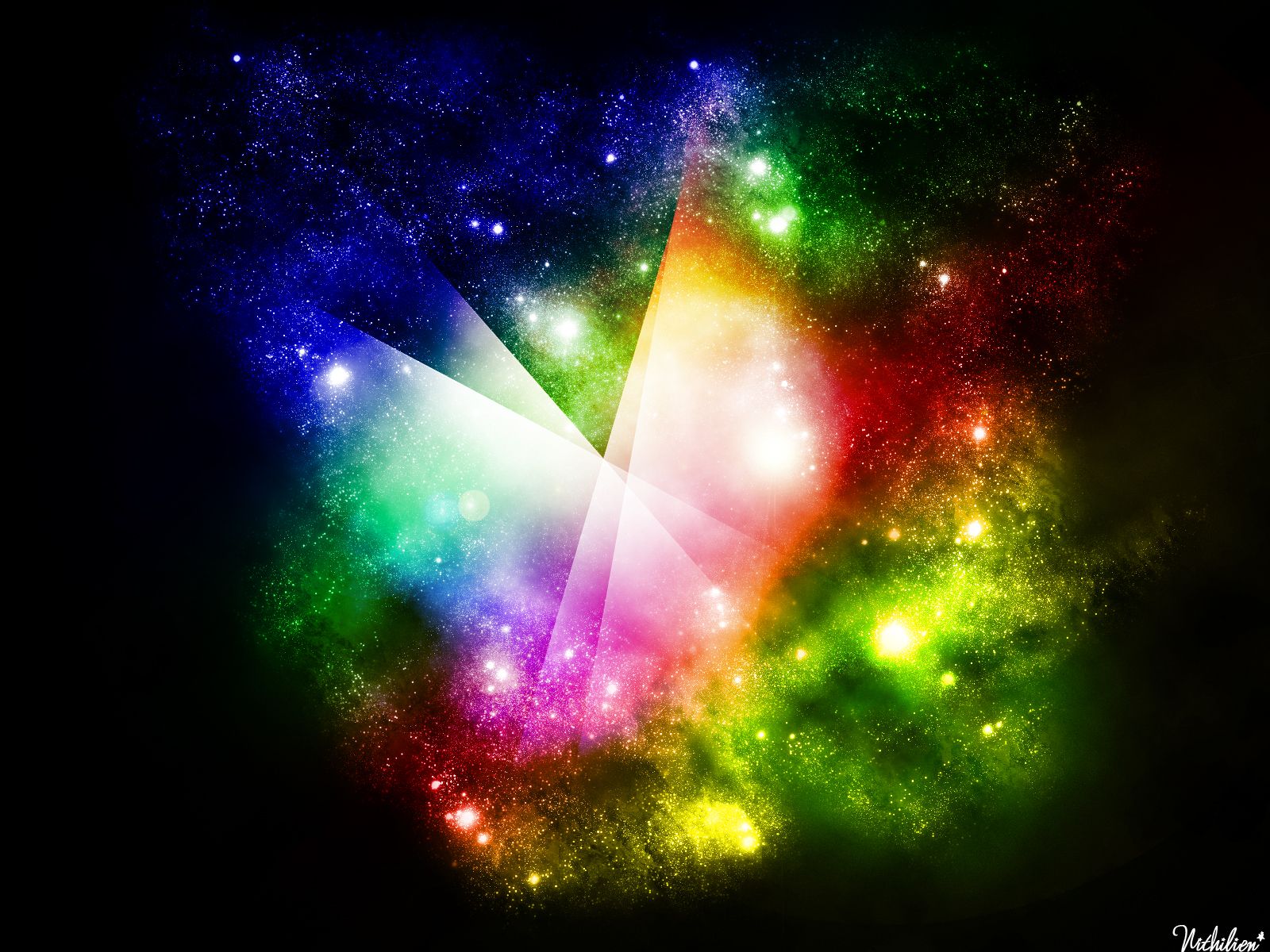 Light Beam Rainbow Wallpapers