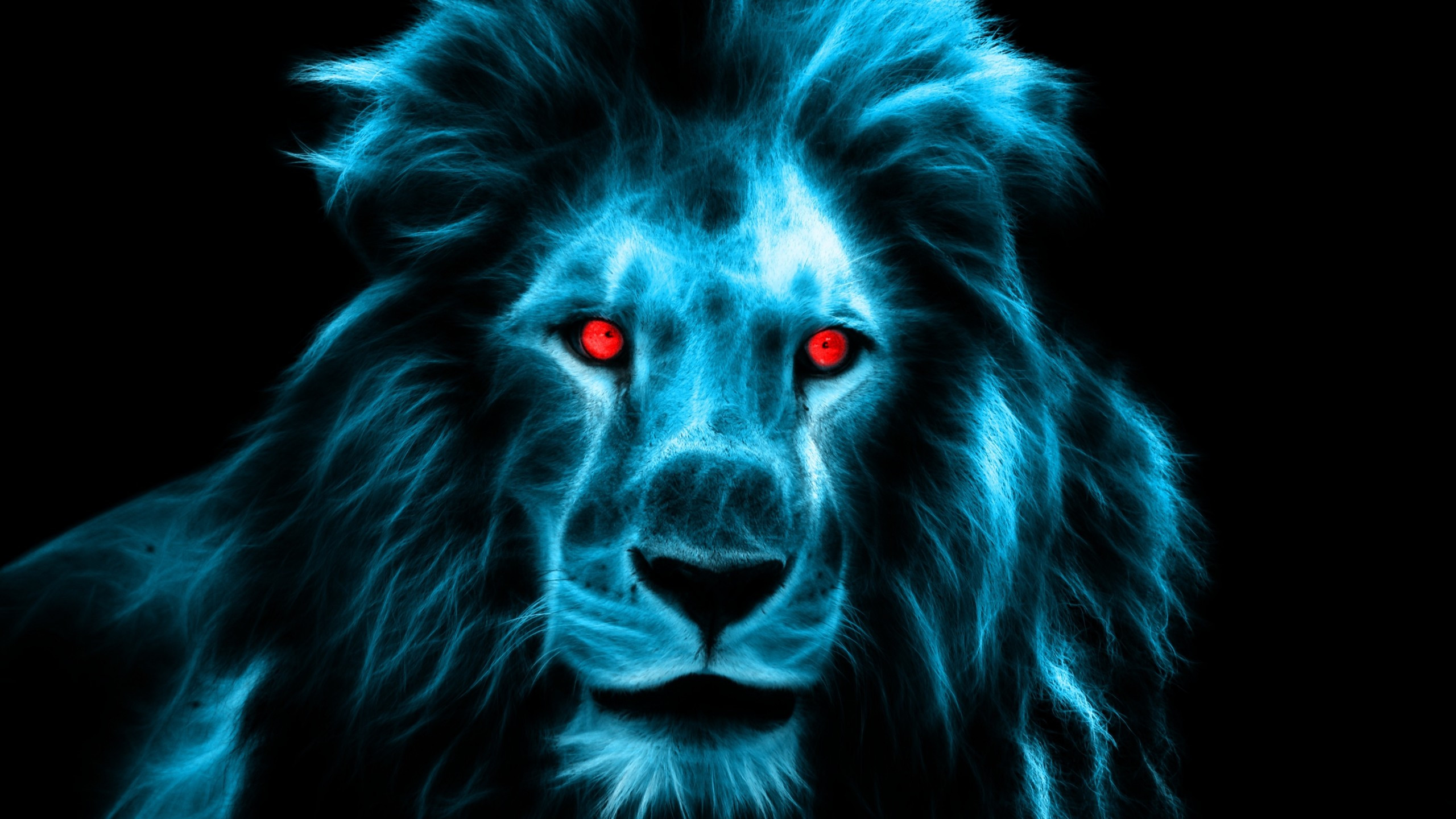 Lion Smoking Digital Art Wallpapers