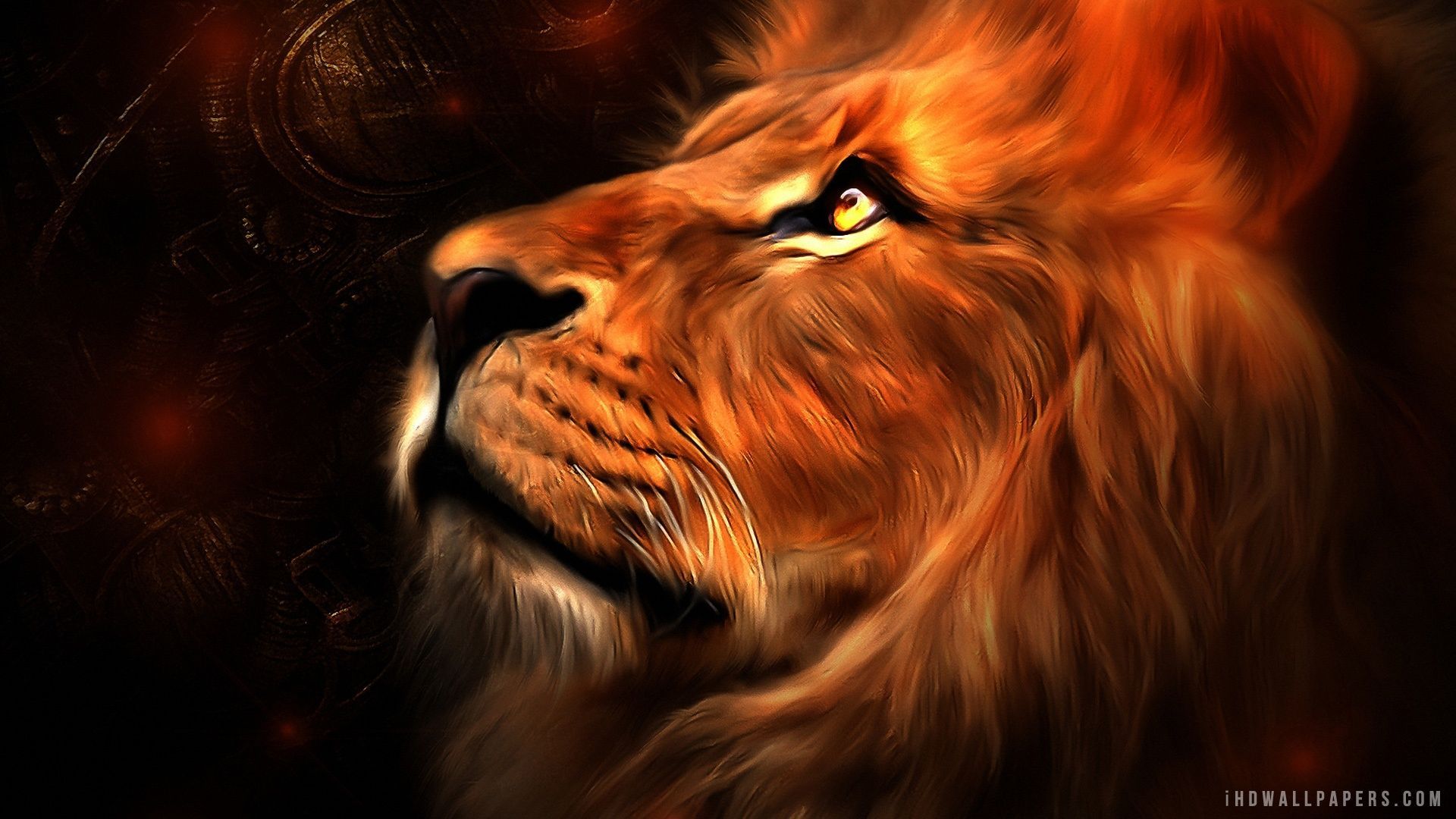 Lion Smoking Digital Art Wallpapers