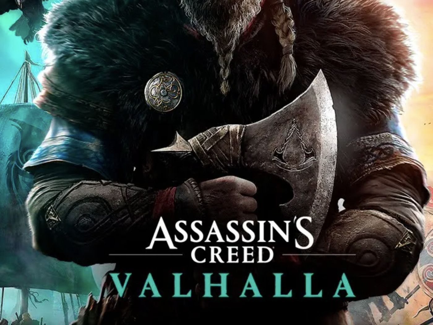 Logo Assassins Creed Valhalla 4K Wallpapers