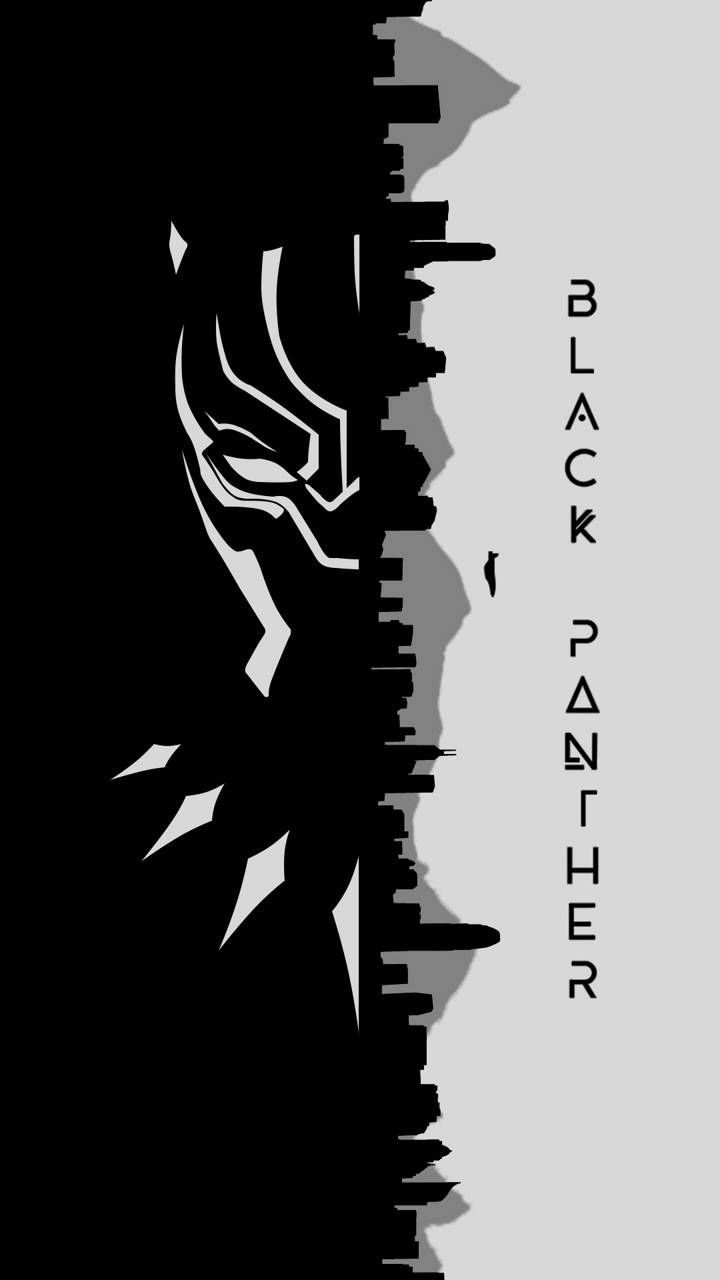 Marvel Black Panther Minimal Wallpapers