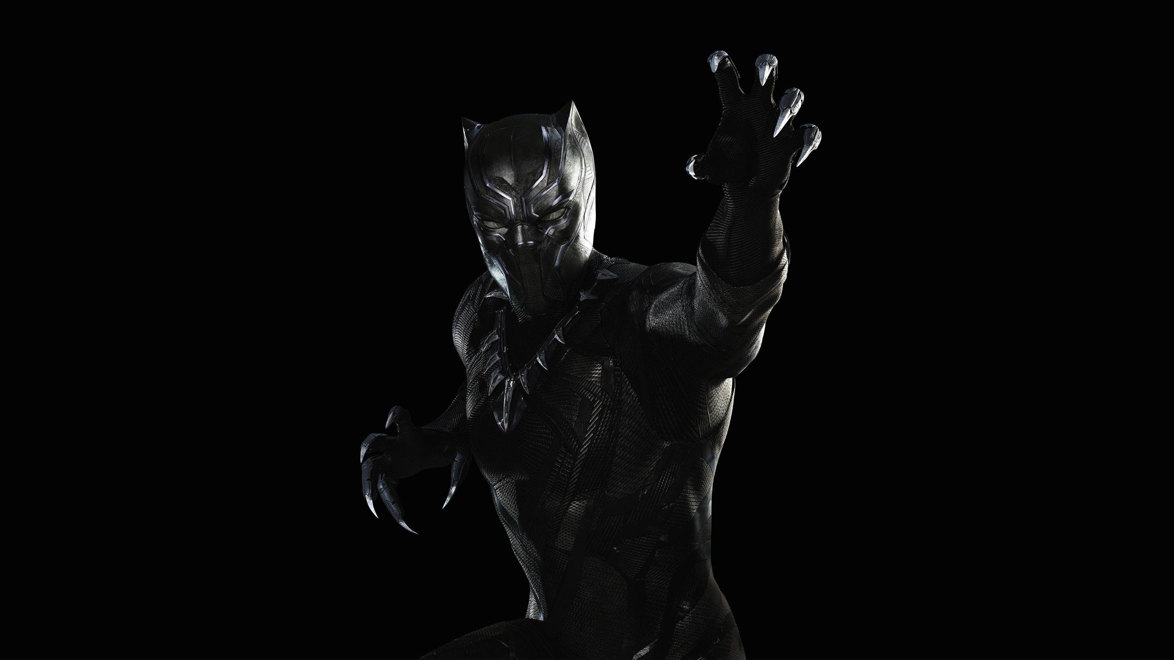 Marvel Black Panther Minimal Wallpapers