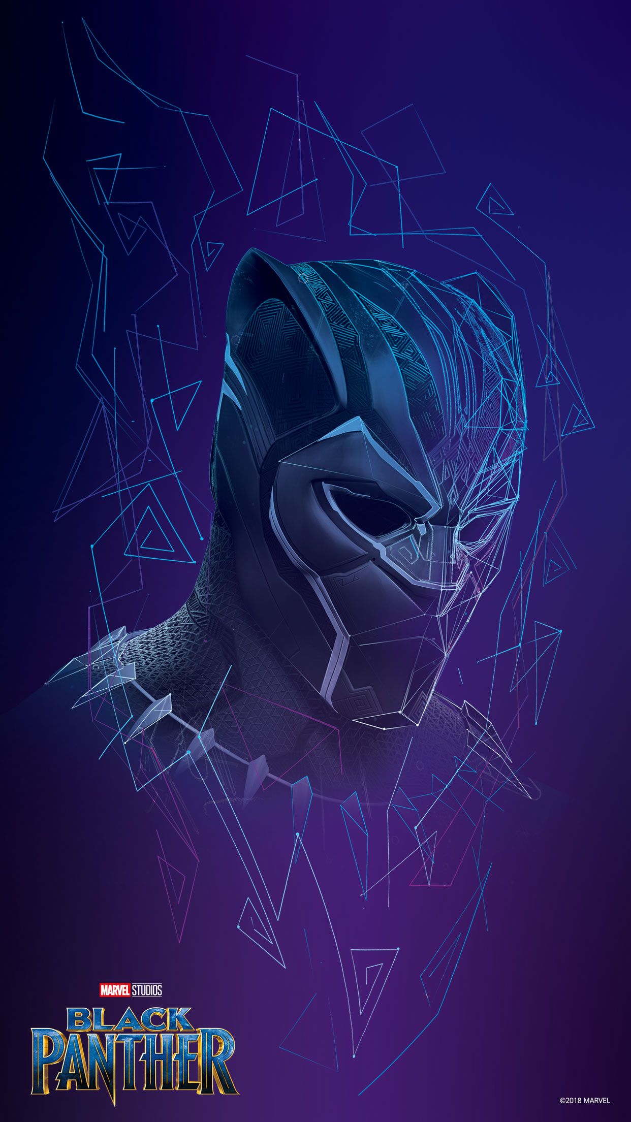 Marvel Black Panther Minimal Wallpapers