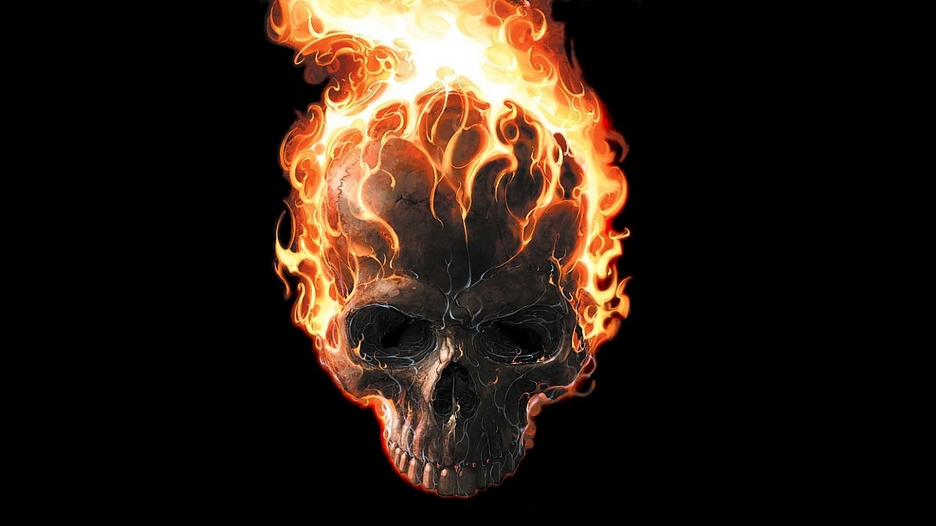 Marvel Ghost Rider Minimalist Wallpapers