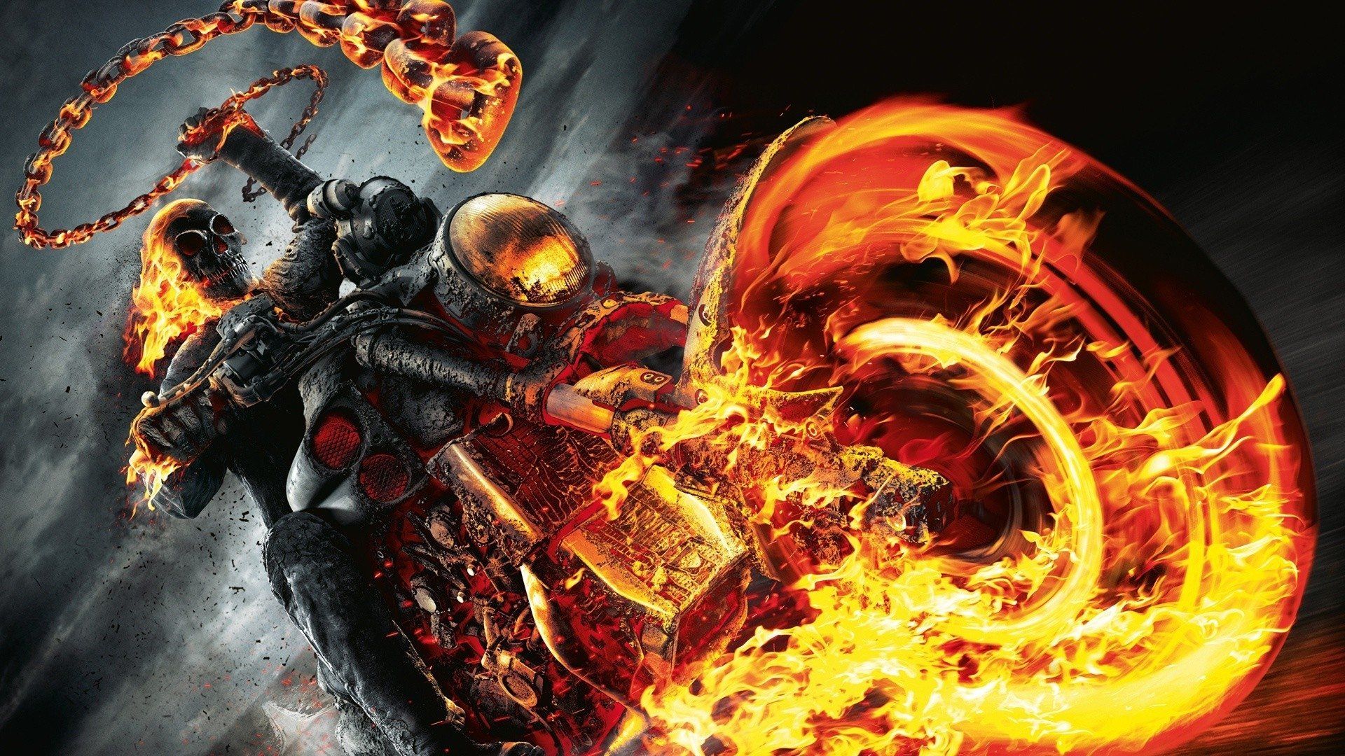 Marvel Ghost Rider Minimalist Wallpapers