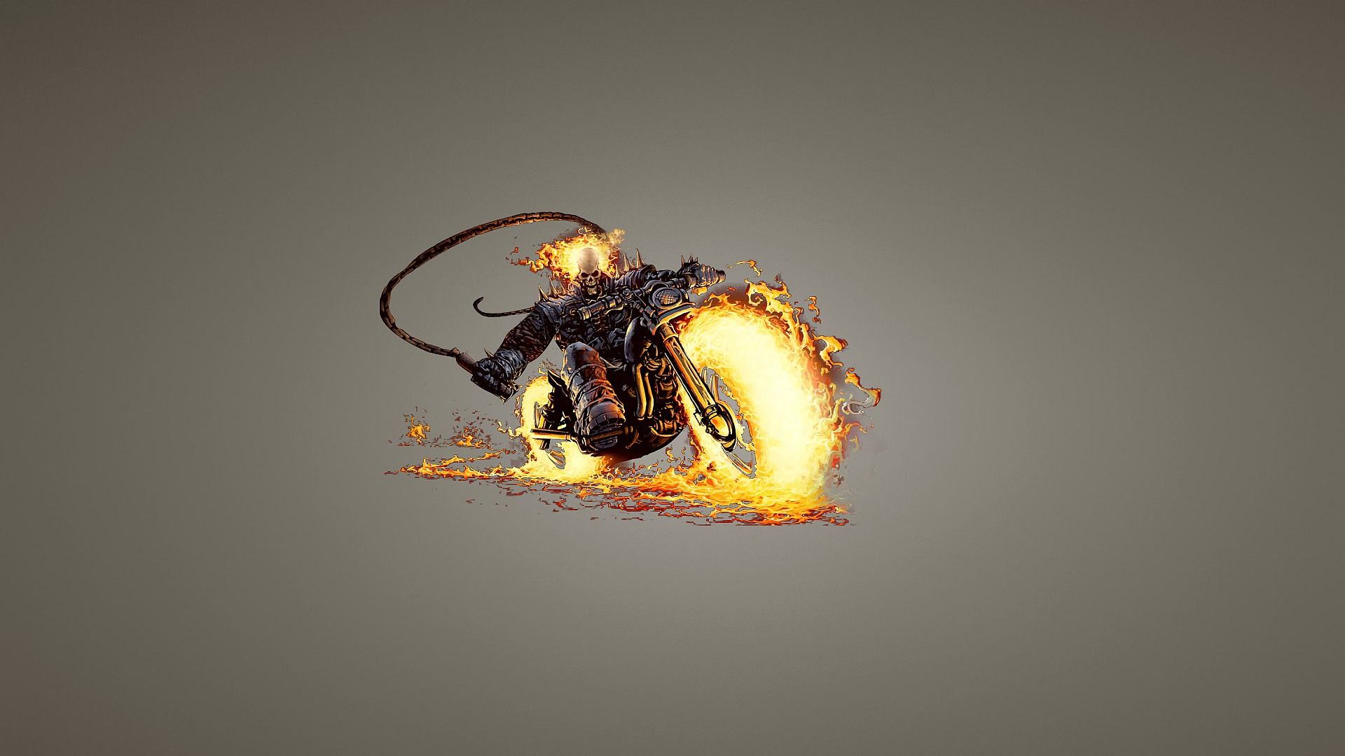 Marvel Ghost Rider Minimalist Wallpapers