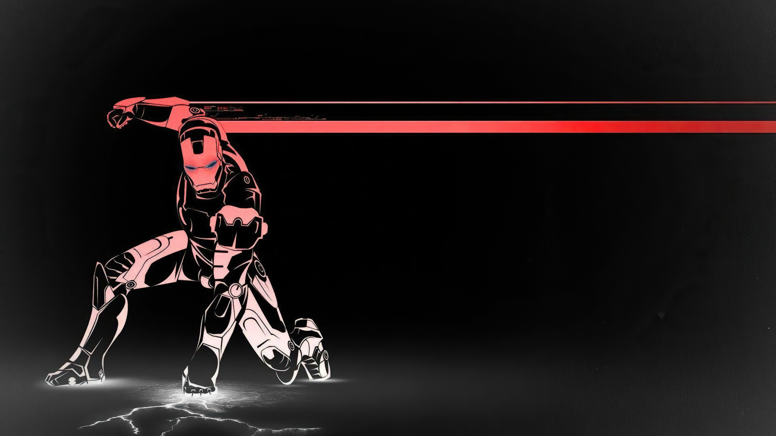 Marvel Iron Man Minimalist Wallpapers